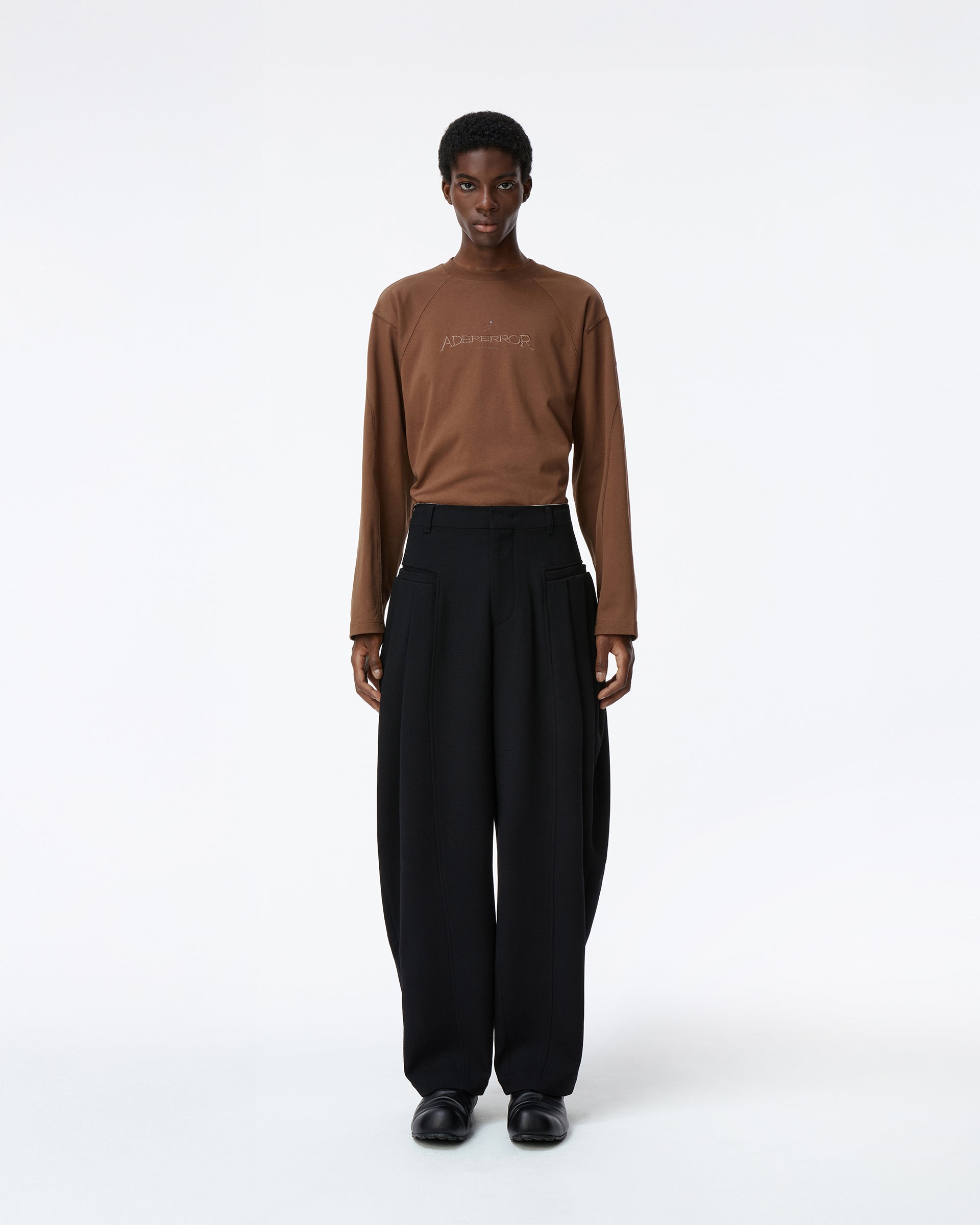 Ader Error - Slacks Product. 62 (Noir) product image 2 | TRAB K-Fashion Australia