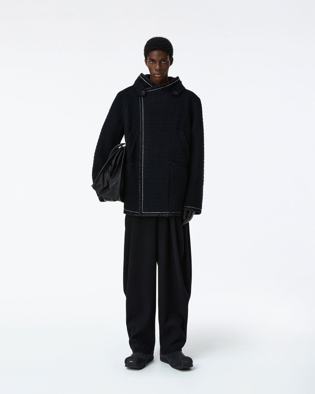 Ader Error - Coat Product. 6 (Noir) product image 1 | TRAB K-Fashion Australia