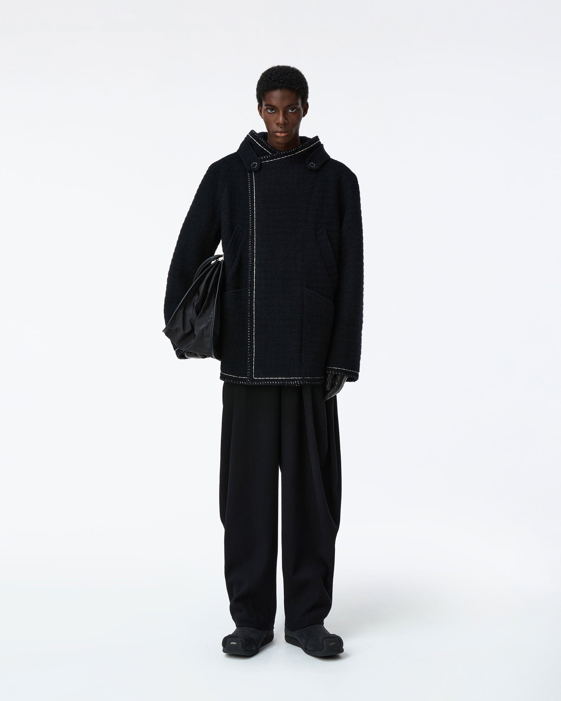 Ader Error - Coat Product. 6 (Noir) product image 1 | TRAB K-Fashion Australia