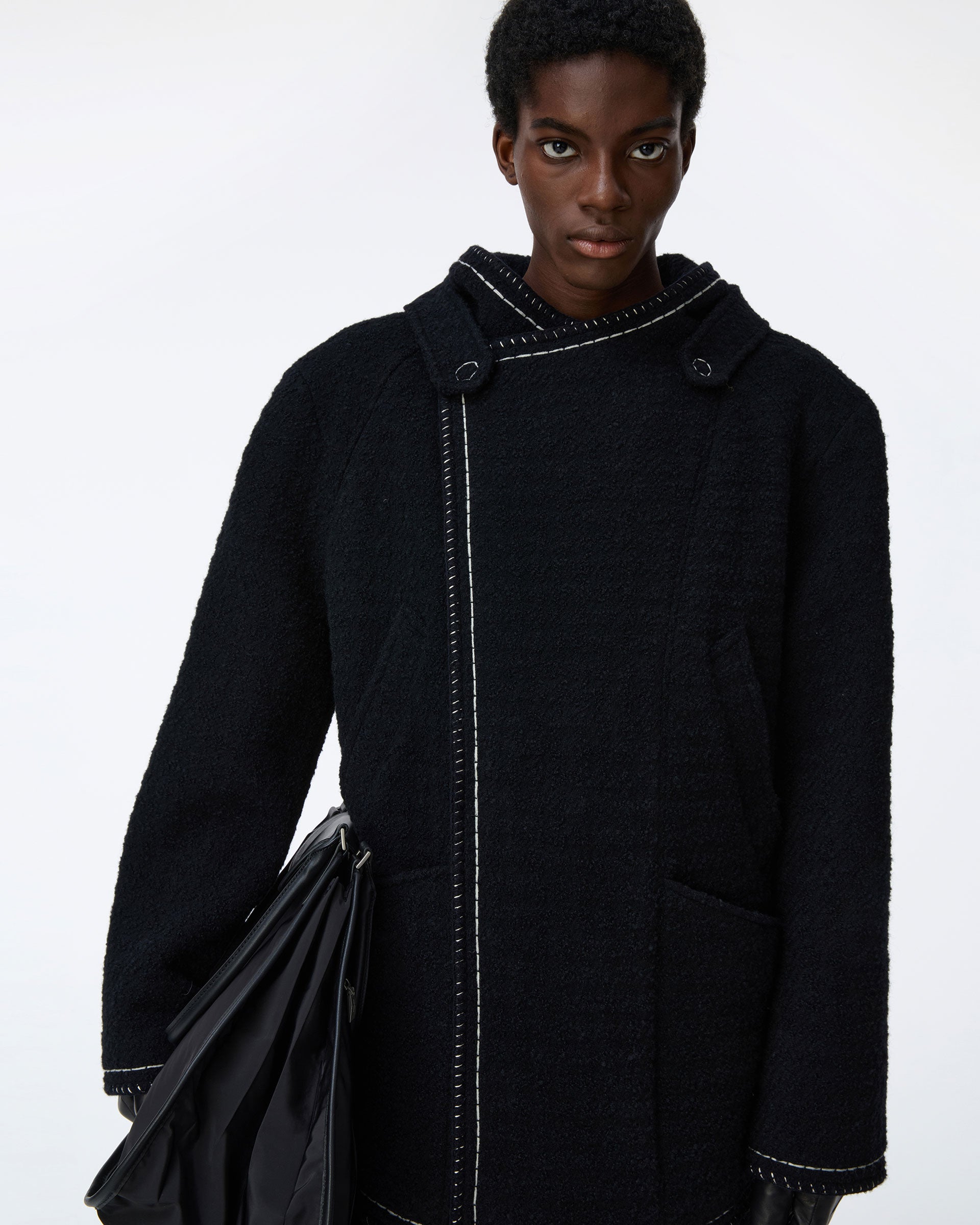 Ader Error - Coat Product. 6 (Noir) product image 6 | TRAB K-Fashion Australia