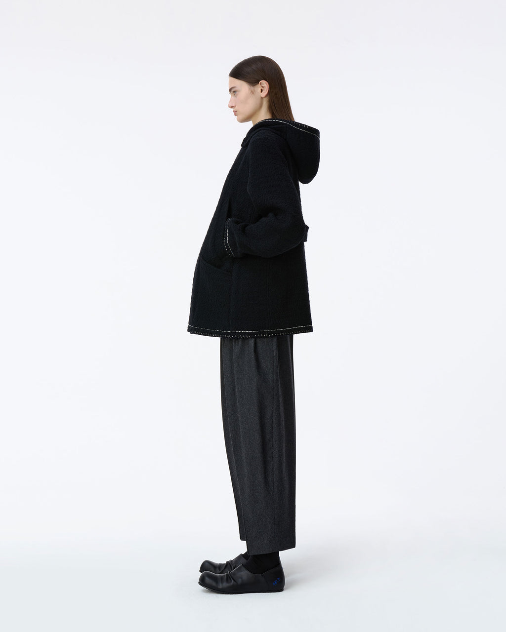Ader Error - Coat Product. 6 (Noir) product image 4 | TRAB K-Fashion Australia