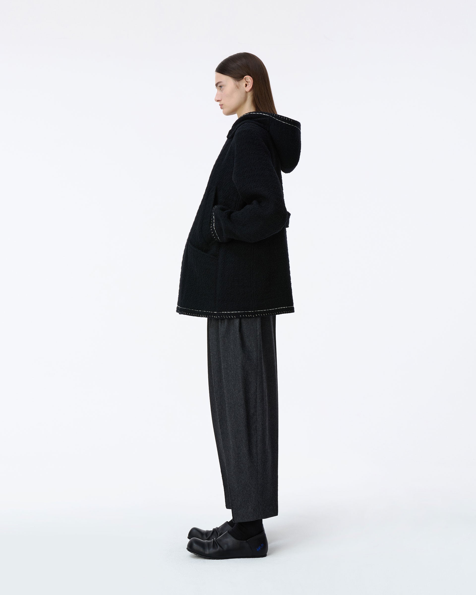 Ader Error - Coat Product. 6 (Noir) product image 4 | TRAB K-Fashion Australia