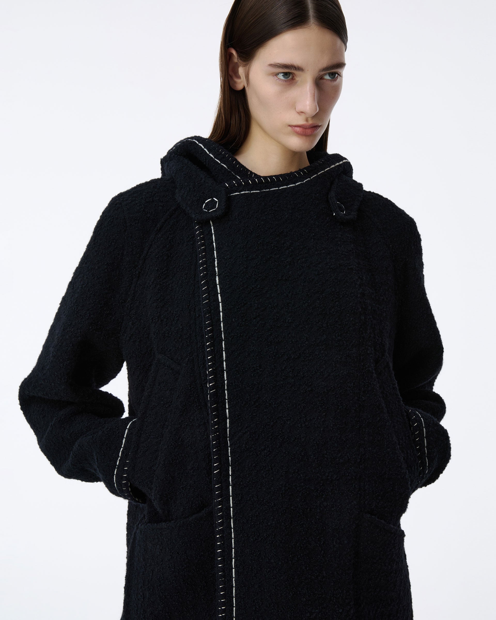 Ader Error - Coat Product. 6 (Noir) product image 5 | TRAB K-Fashion Australia