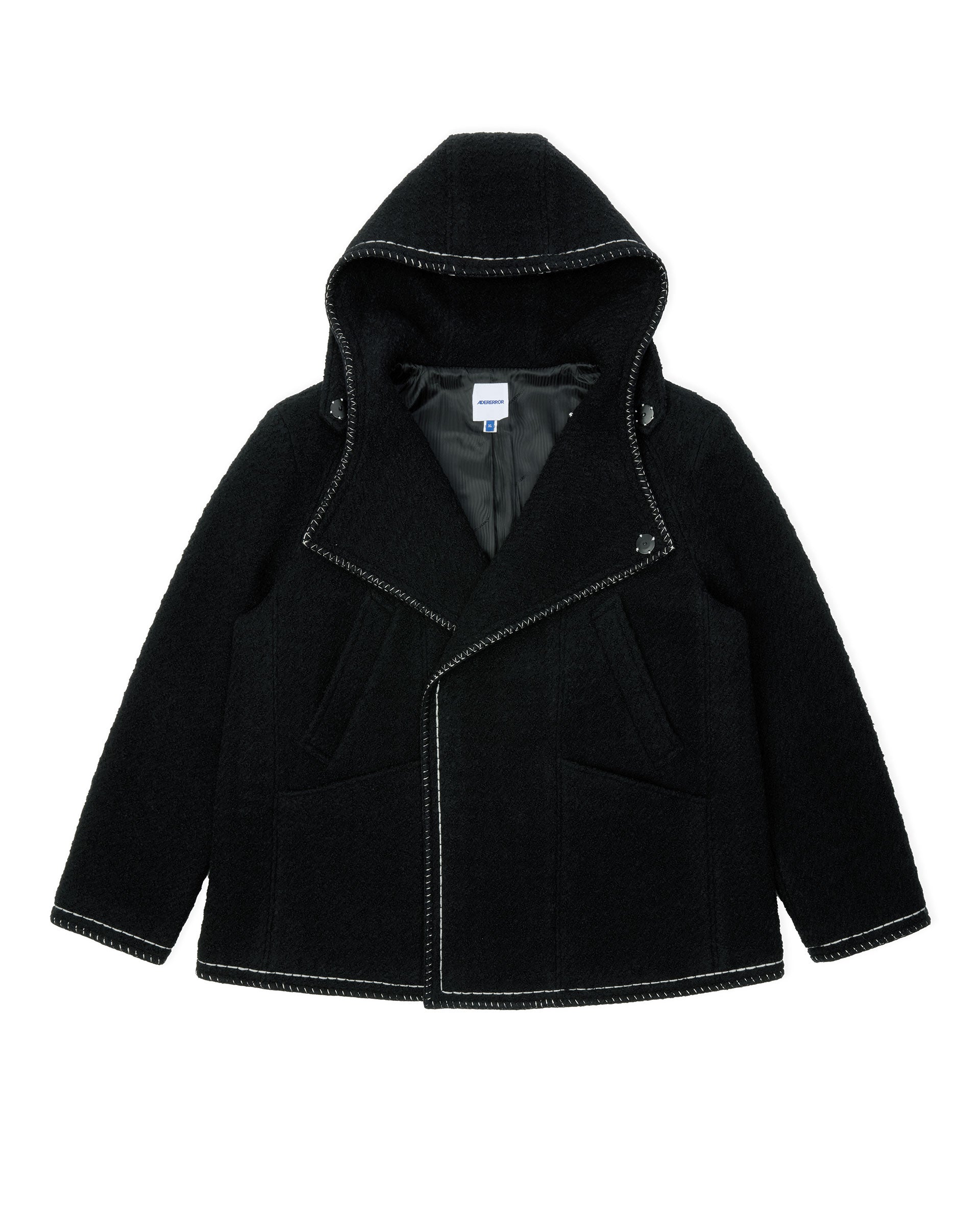 Ader Error - Coat Product. 6 (Noir) product image 9 | TRAB K-Fashion Australia