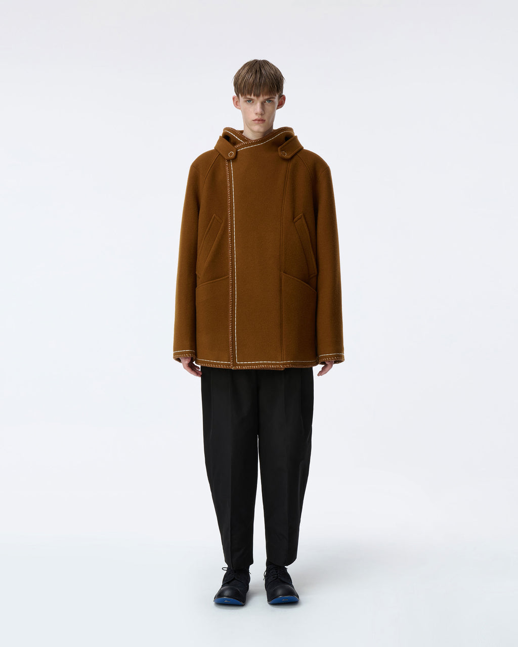 Ader Error - Coat Product. 6 (Brown) product image 2 | TRAB K-Fashion Australia
