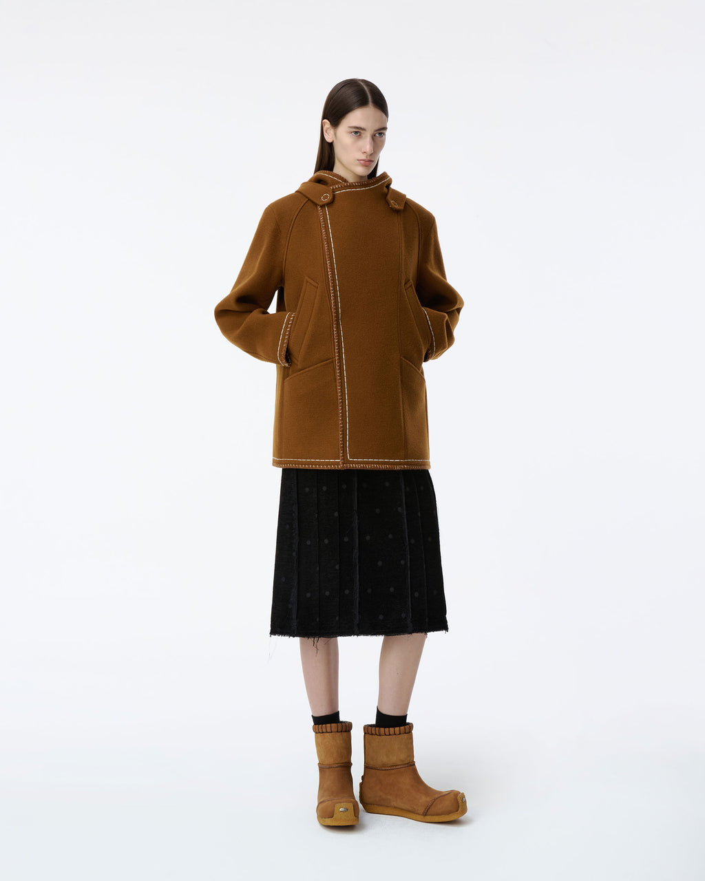 Ader Error - Coat Product. 6 (Brown) product image 1 | TRAB K-Fashion Australia
