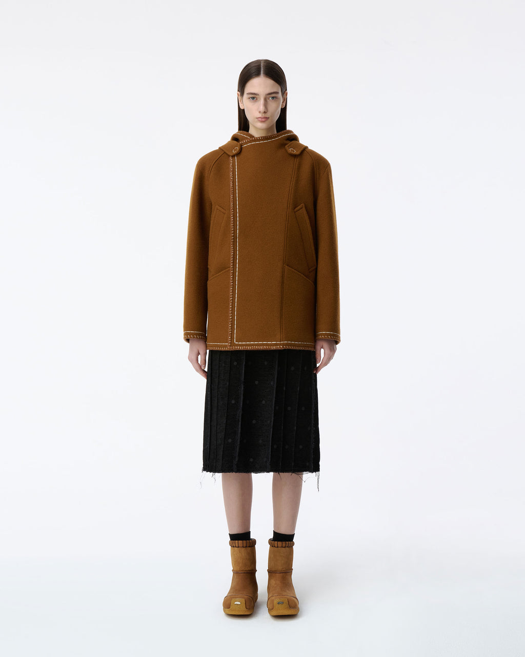 Ader Error - Coat Product. 6 (Brown) product image 2 | TRAB K-Fashion Australia