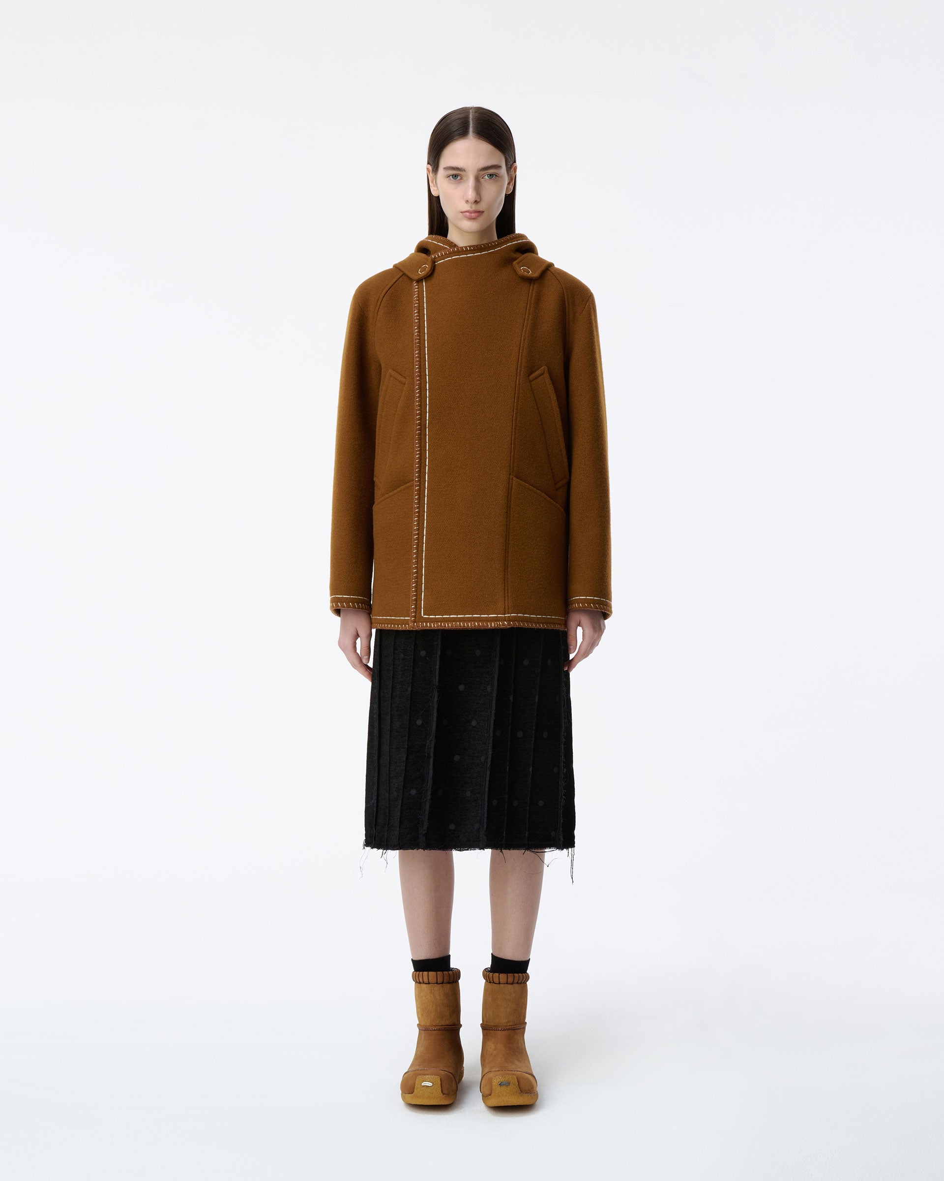 Ader Error - Coat Product. 6 (Brown) product image 2 | TRAB K-Fashion Australia
