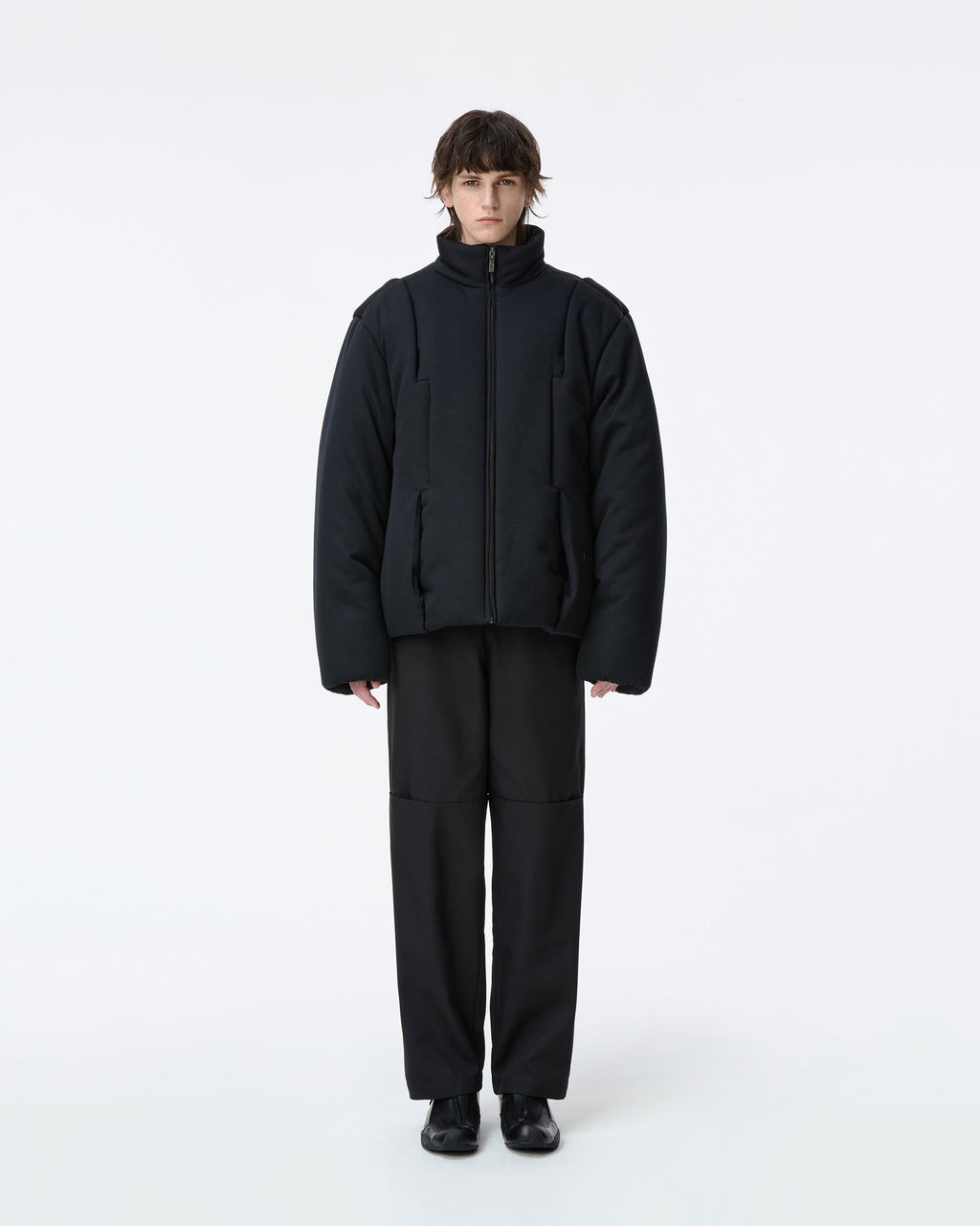 Ader Error - Puffer Jacket Product. 9 (Noir) product image 2 | TRAB K-Fashion Australia