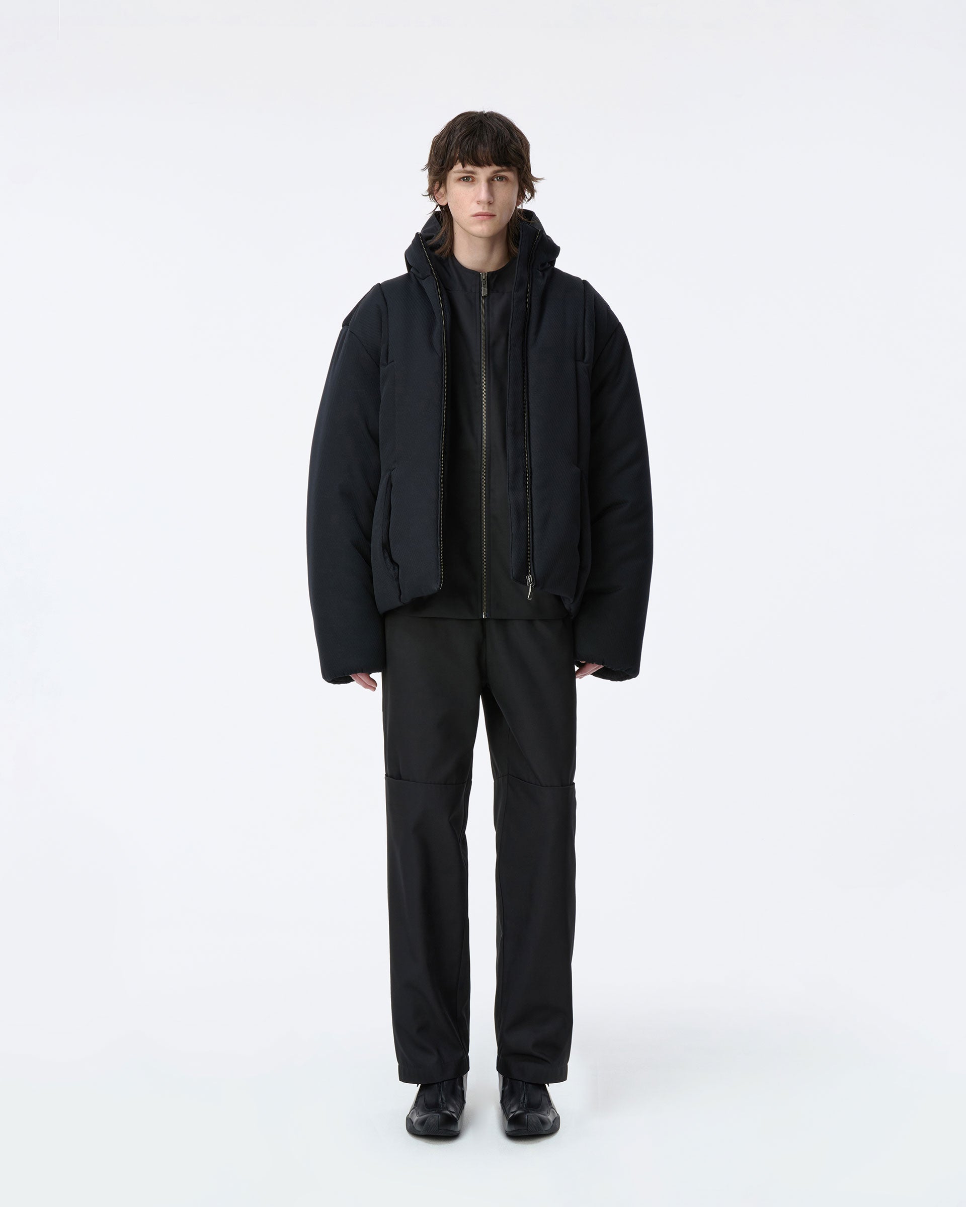 Ader Error - Puffer Jacket Product. 9 (Noir) product image 3 | TRAB K-Fashion Australia
