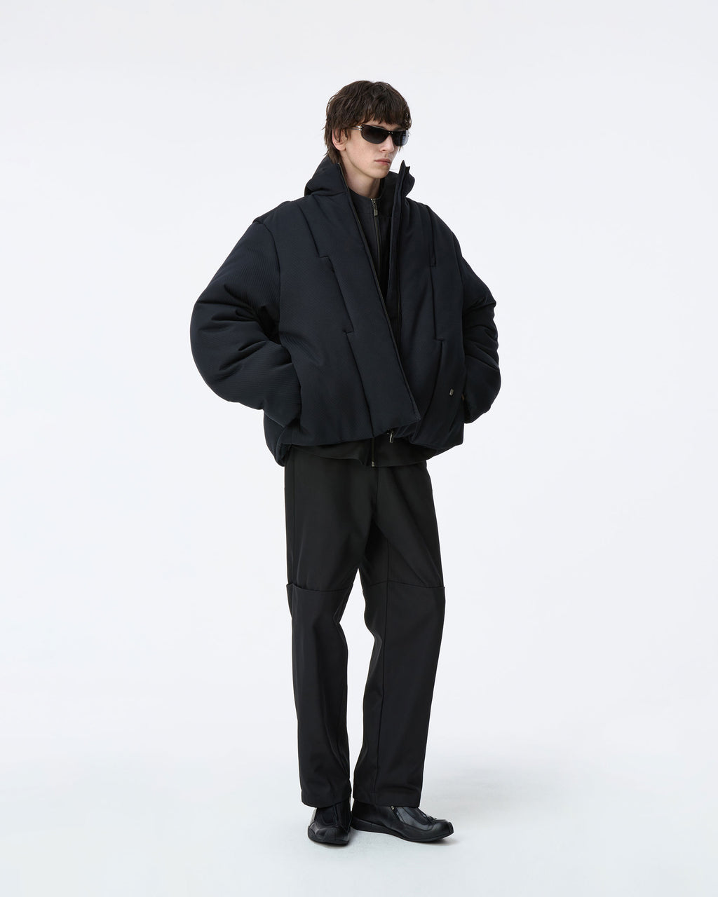Ader Error - Puffer Jacket Product. 9 (Noir) product image 5 | TRAB K-Fashion Australia