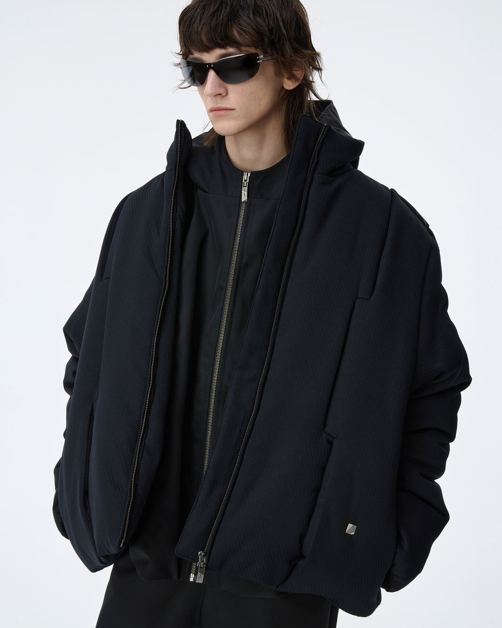 Ader Error - Puffer Jacket Product. 9 (Noir) product image 6 | TRAB K-Fashion Australia