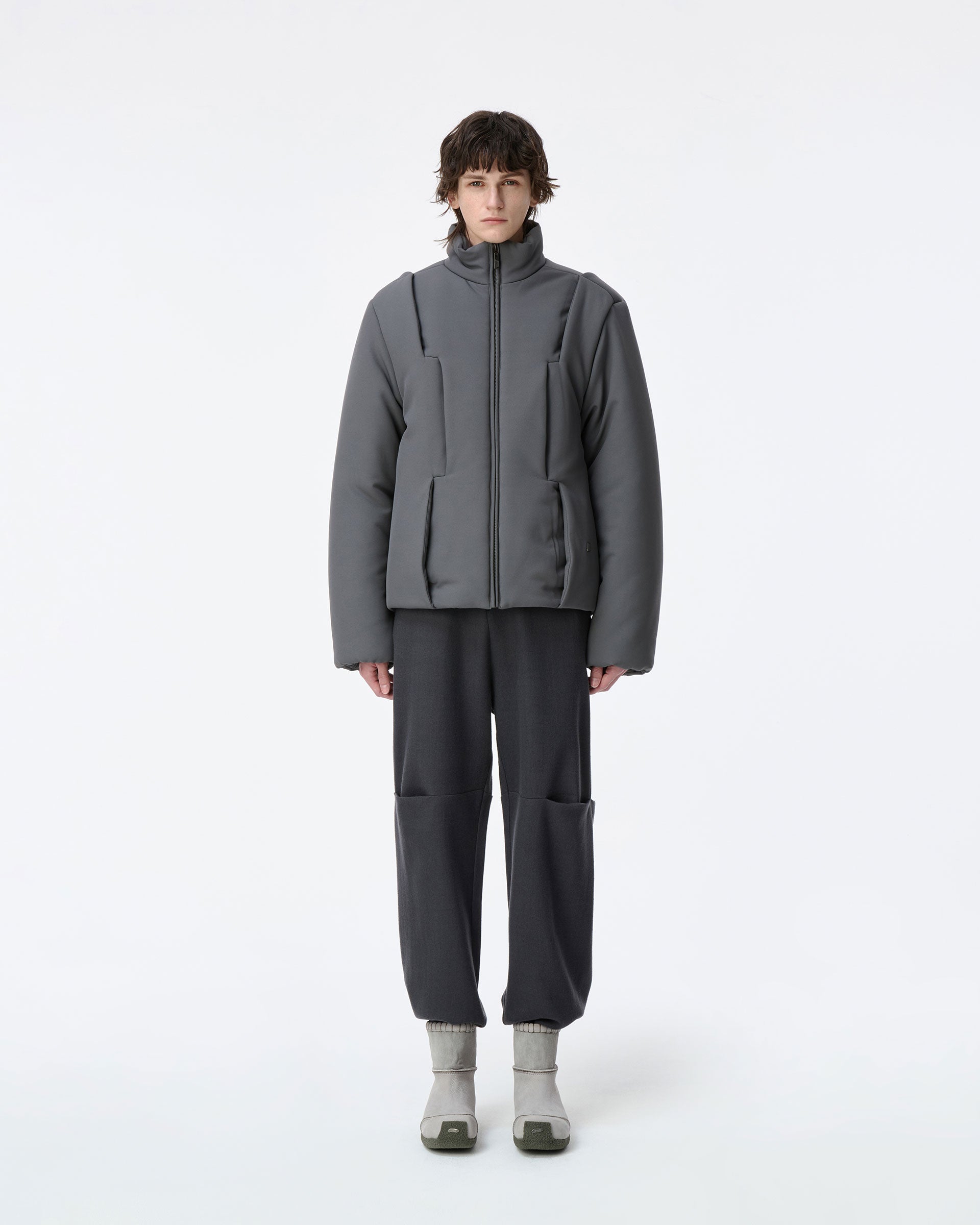 Ader Error - Puffer Jacket Product. 9 (Grey) product image 2 | TRAB K-Fashion Australia
