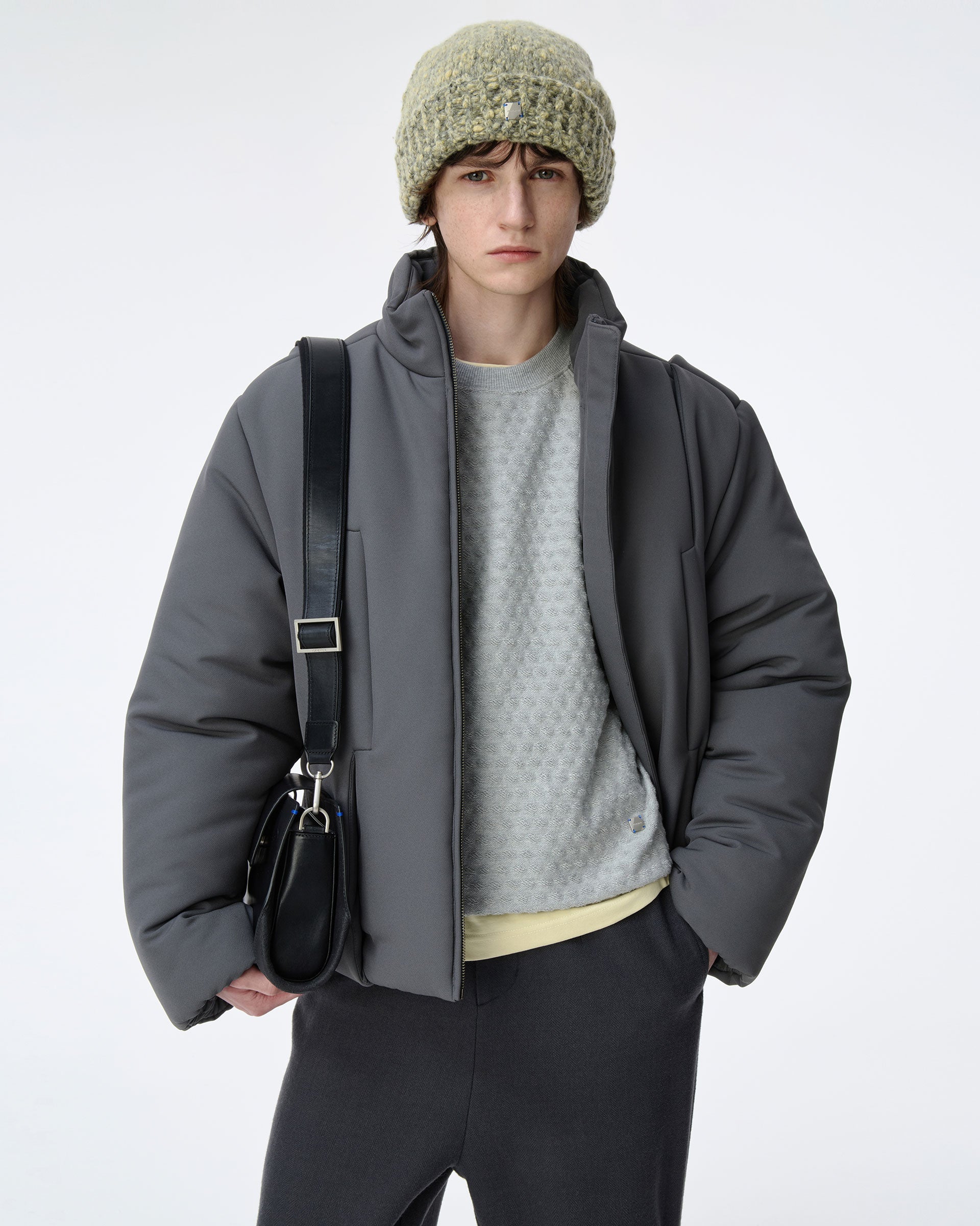 Ader Error - Puffer Jacket Product. 9 (Grey) product image 5 | TRAB K-Fashion Australia