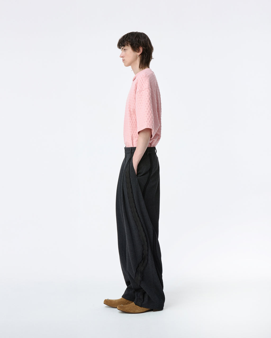 Ader Error - Slacks Product. 59 (Charcoal) product image 4 | TRAB K-Fashion Australia