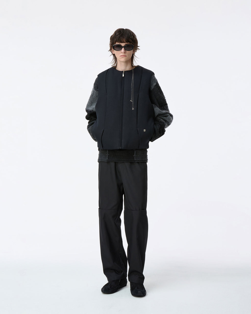 Ader Error - Puffer Vest Product. 8 (Noir) product image 1 | TRAB K-Fashion Australia