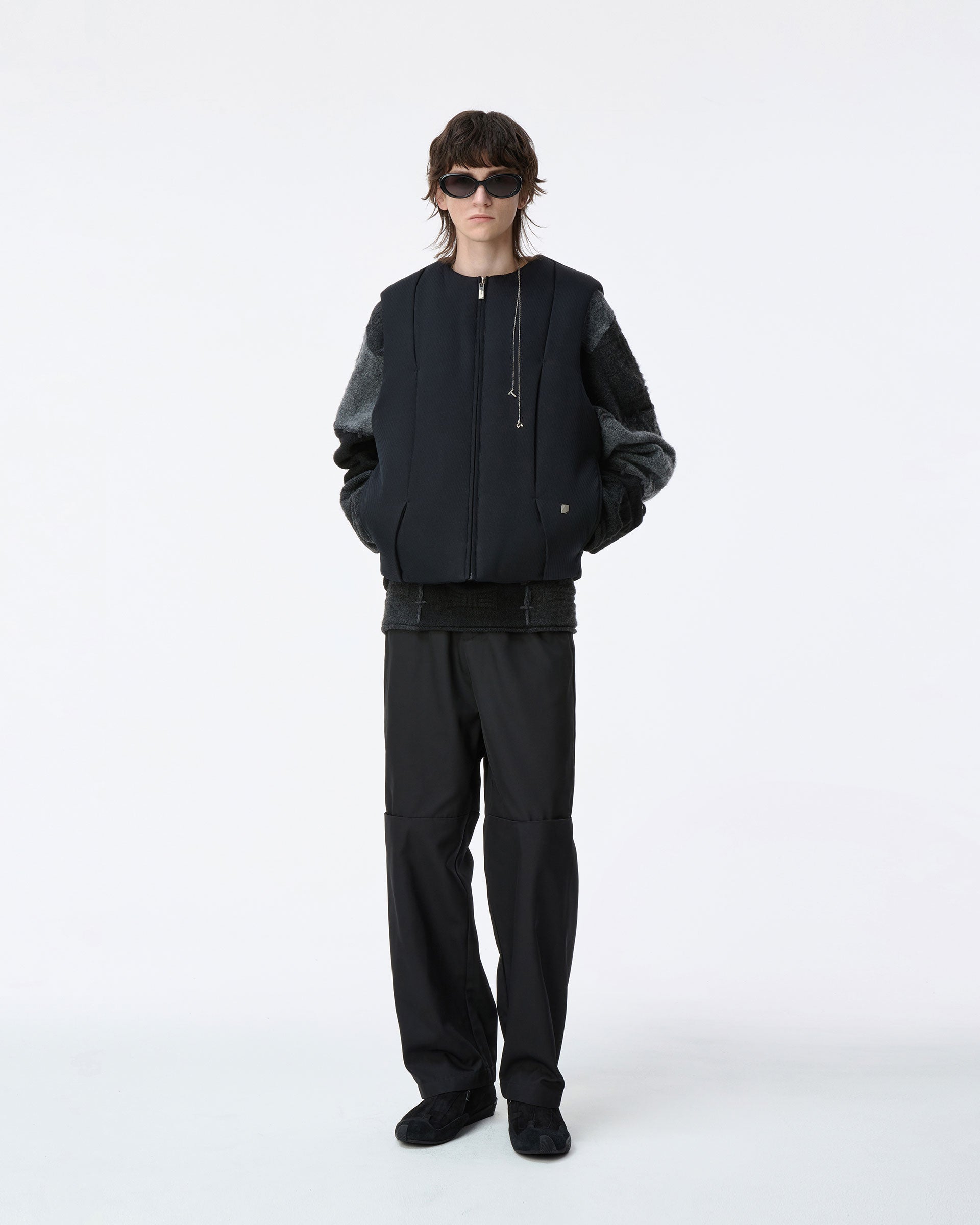 Ader Error - Puffer Vest Product. 8 (Noir) product image 1 | TRAB K-Fashion Australia