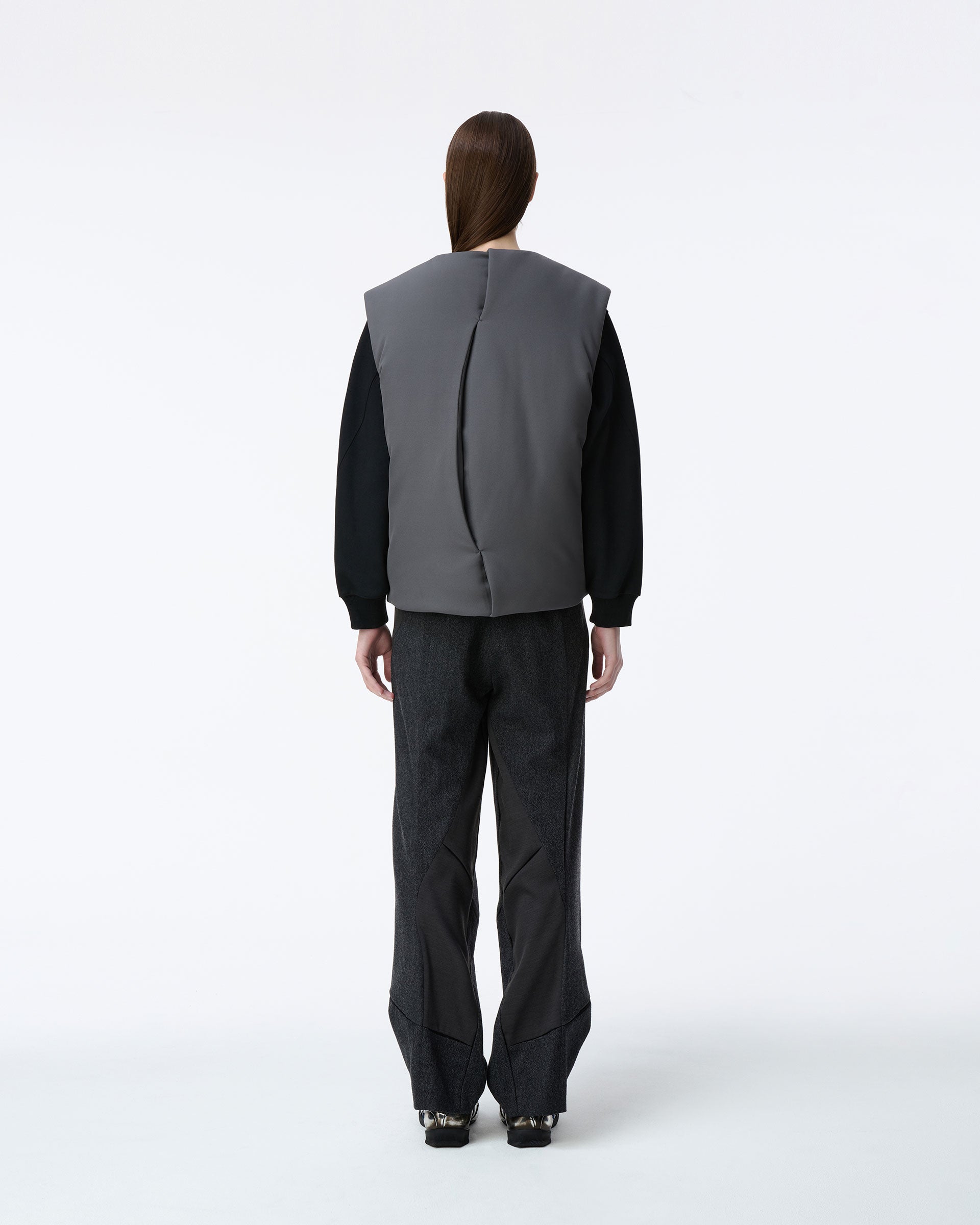 Ader Error - Puffer Vest Product. 8 (Grey) product image 3 | TRAB K-Fashion Australia