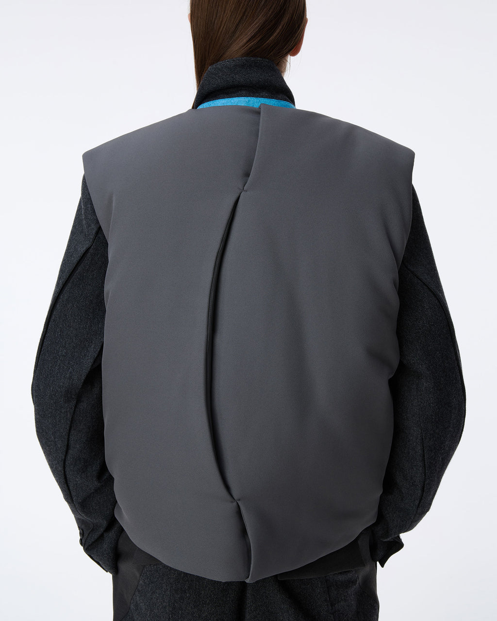 Ader Error - Puffer Vest Product. 8 (Grey) product image 5 | TRAB K-Fashion Australia