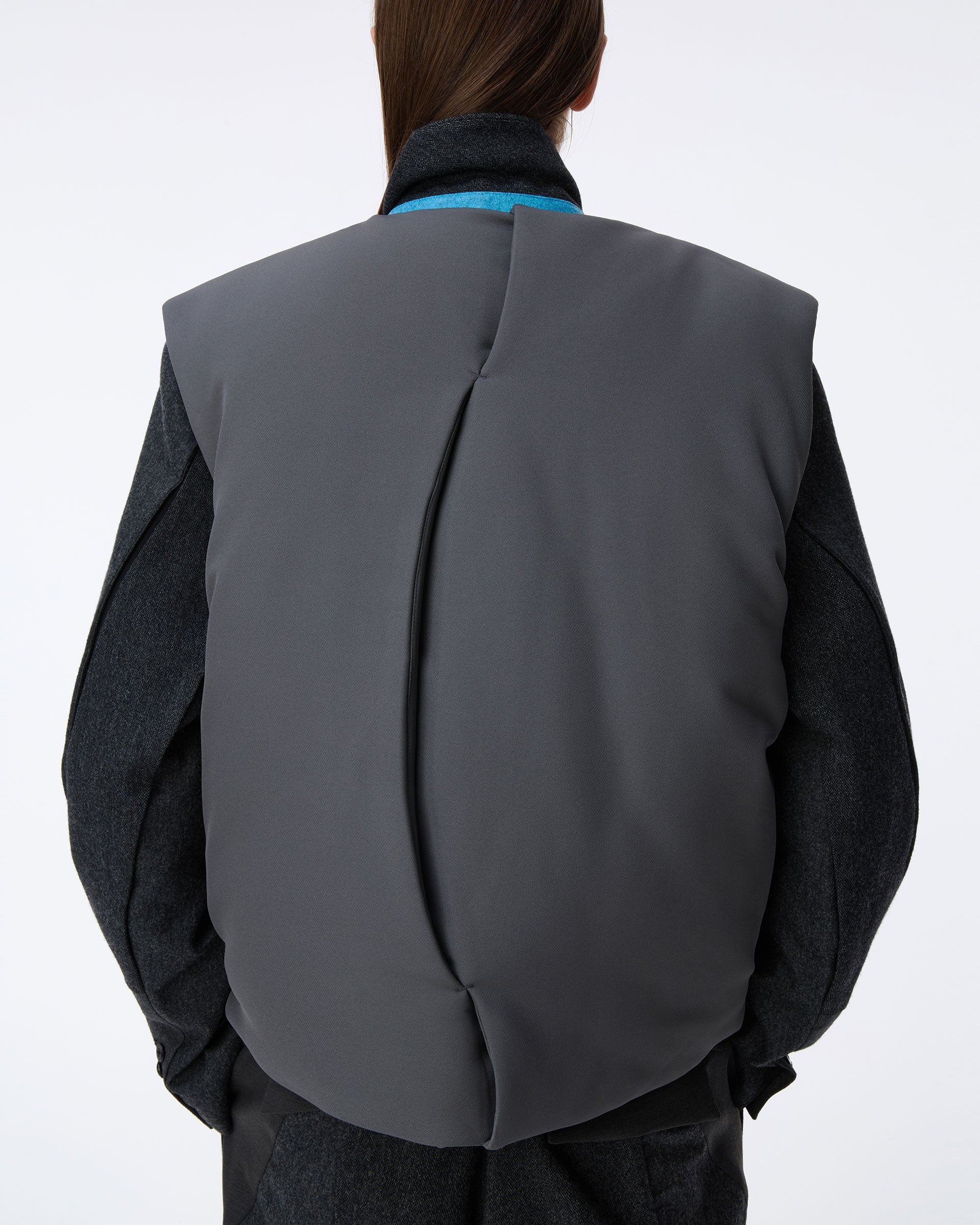 Ader Error - Puffer Vest Product. 8 (Grey) product image 5 | TRAB K-Fashion Australia