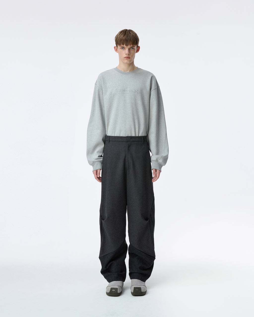 Ader Error - Tressy Slacks Product. 60 (Grey) product image 1 | TRAB K-Fashion Australia