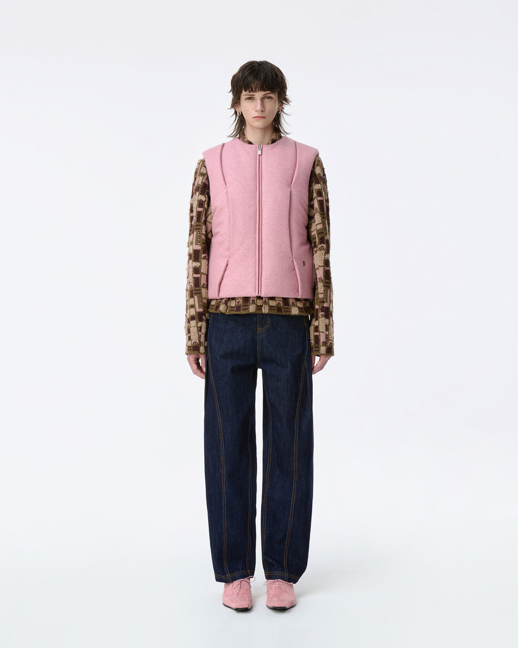 Ader Error - Puffer Vest Product. 8 (Pink) product image 2 | TRAB K-Fashion Australia