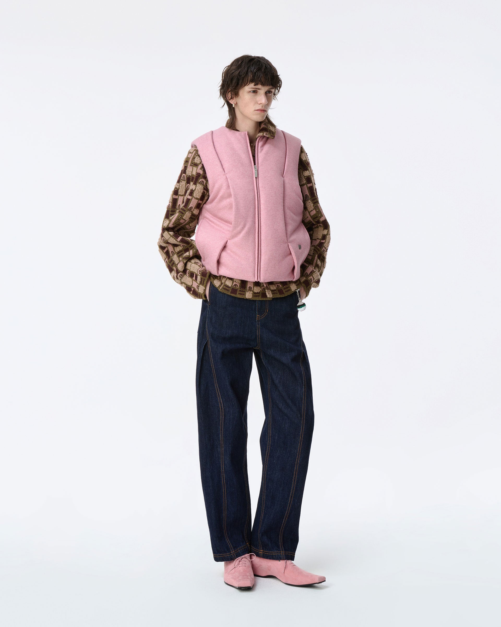 Ader Error - Puffer Vest Product. 8 (Pink) product image 4 | TRAB K-Fashion Australia