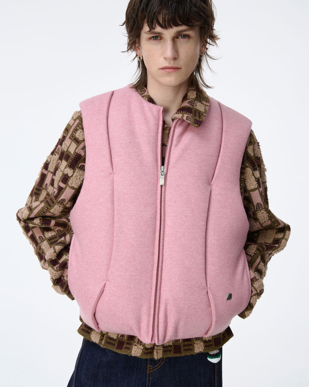 Ader Error - Puffer Vest Product. 8 (Pink) product image 5 | TRAB K-Fashion Australia
