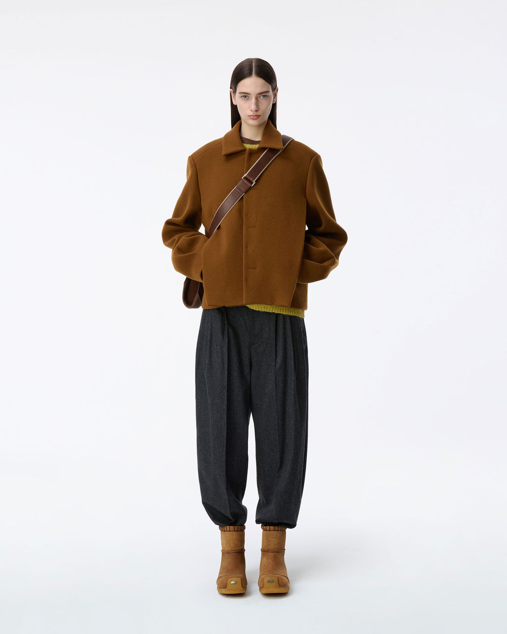 Ader Error - Jacket Product. 18 (Brown) product image 1 | TRAB K-Fashion Australia