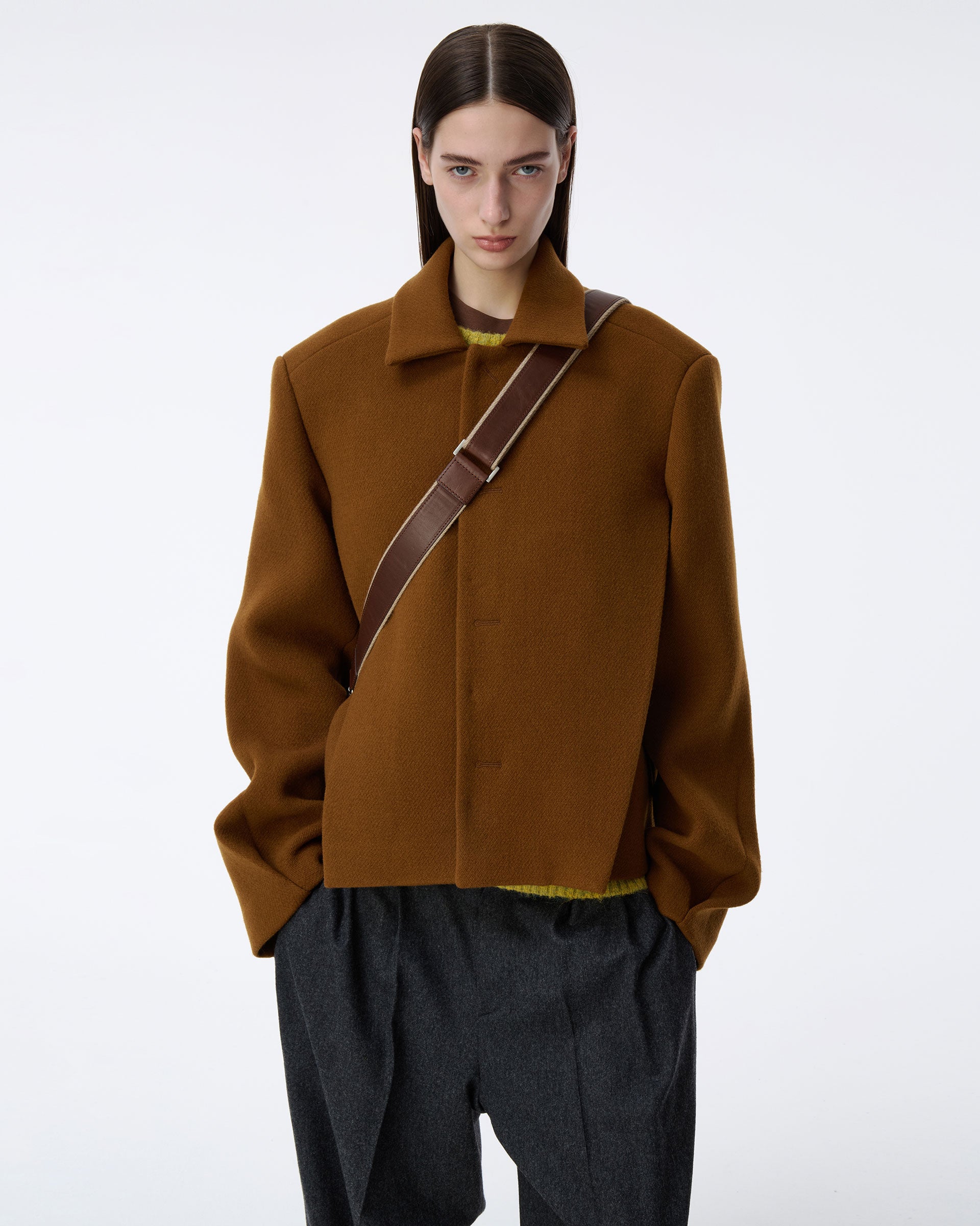 Ader Error - Jacket Product. 18 (Brown) product image 6 | TRAB K-Fashion Australia