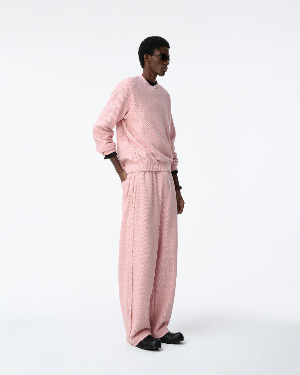 Ader Error - Sweatpants Product. 63 (Pink) product image 1 | TRAB K-Fashion Australia