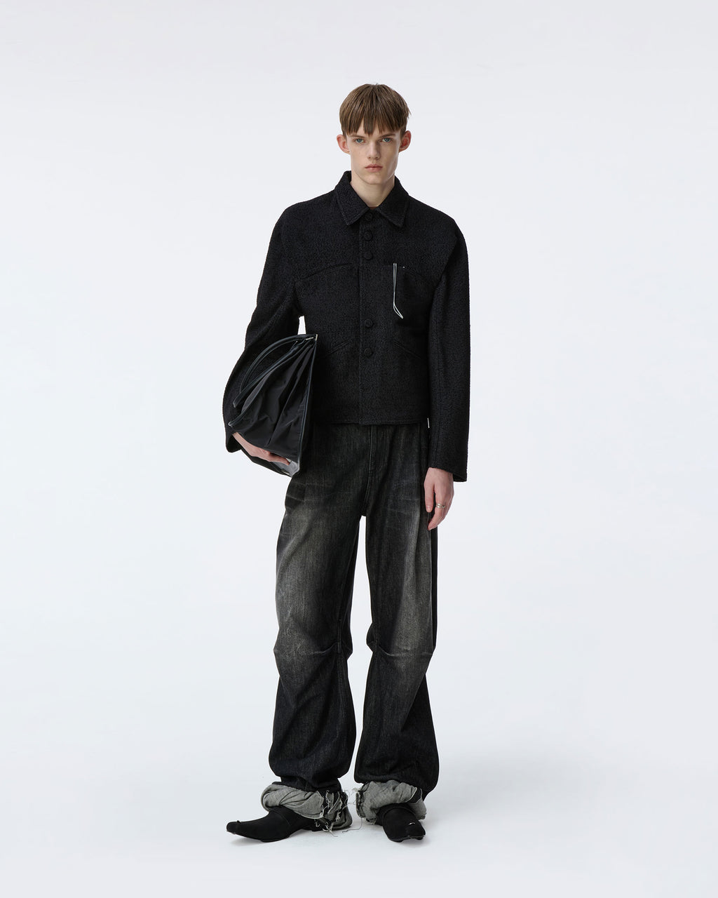 Ader Error - Jacket Product. 23 (Noir) product image 4 | TRAB K-Fashion Australia
