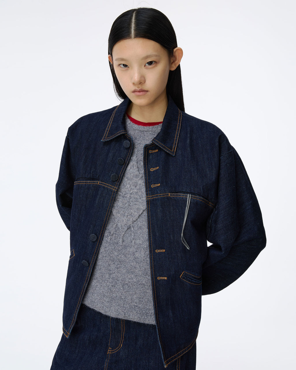 Ader Error - Jacket Product. 23 (Blue) product image 5 | TRAB K-Fashion Australia