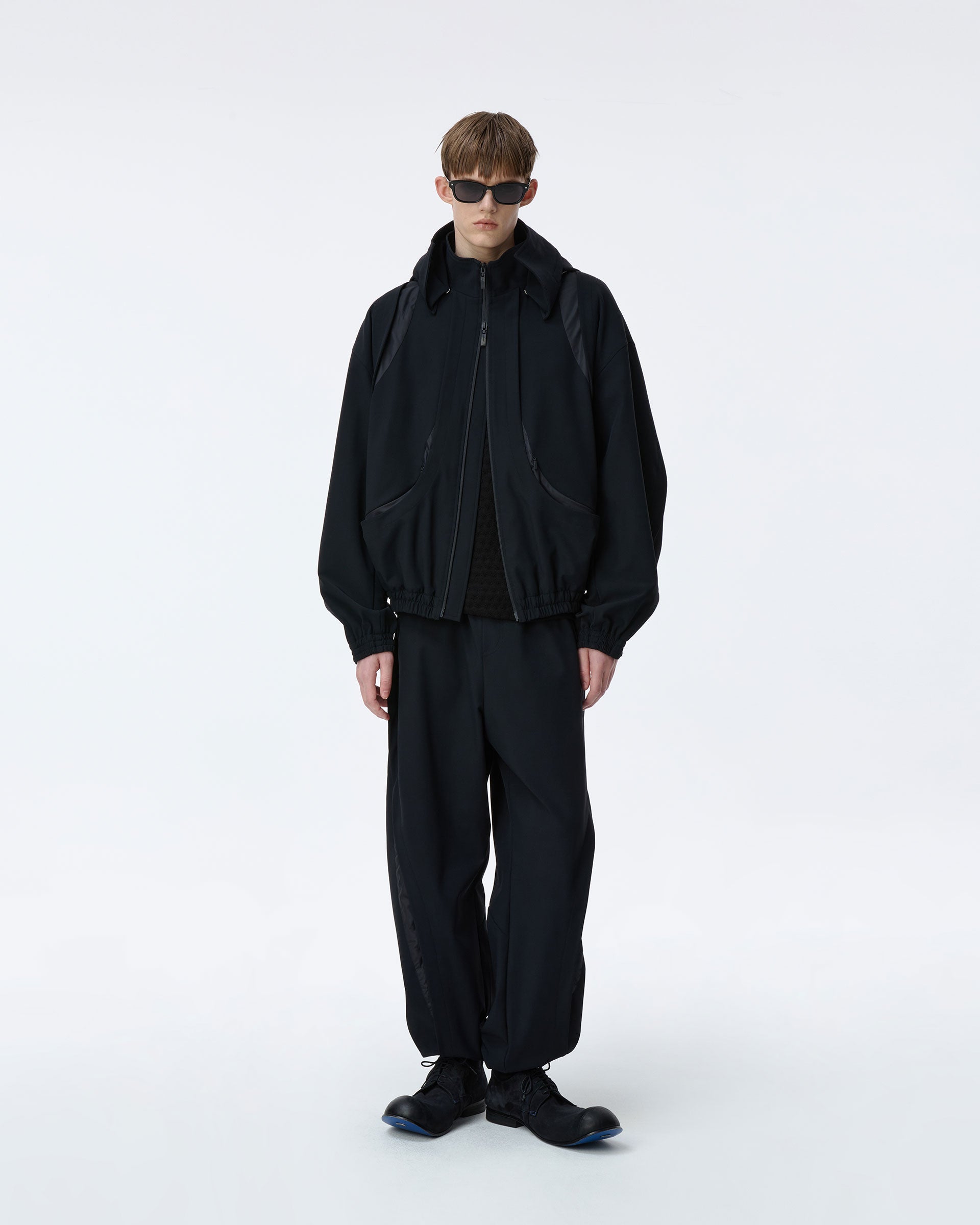 Ader Error - Tressy Track Jacket Product. 16 (Noir) product image 1 | TRAB K-Fashion Australia