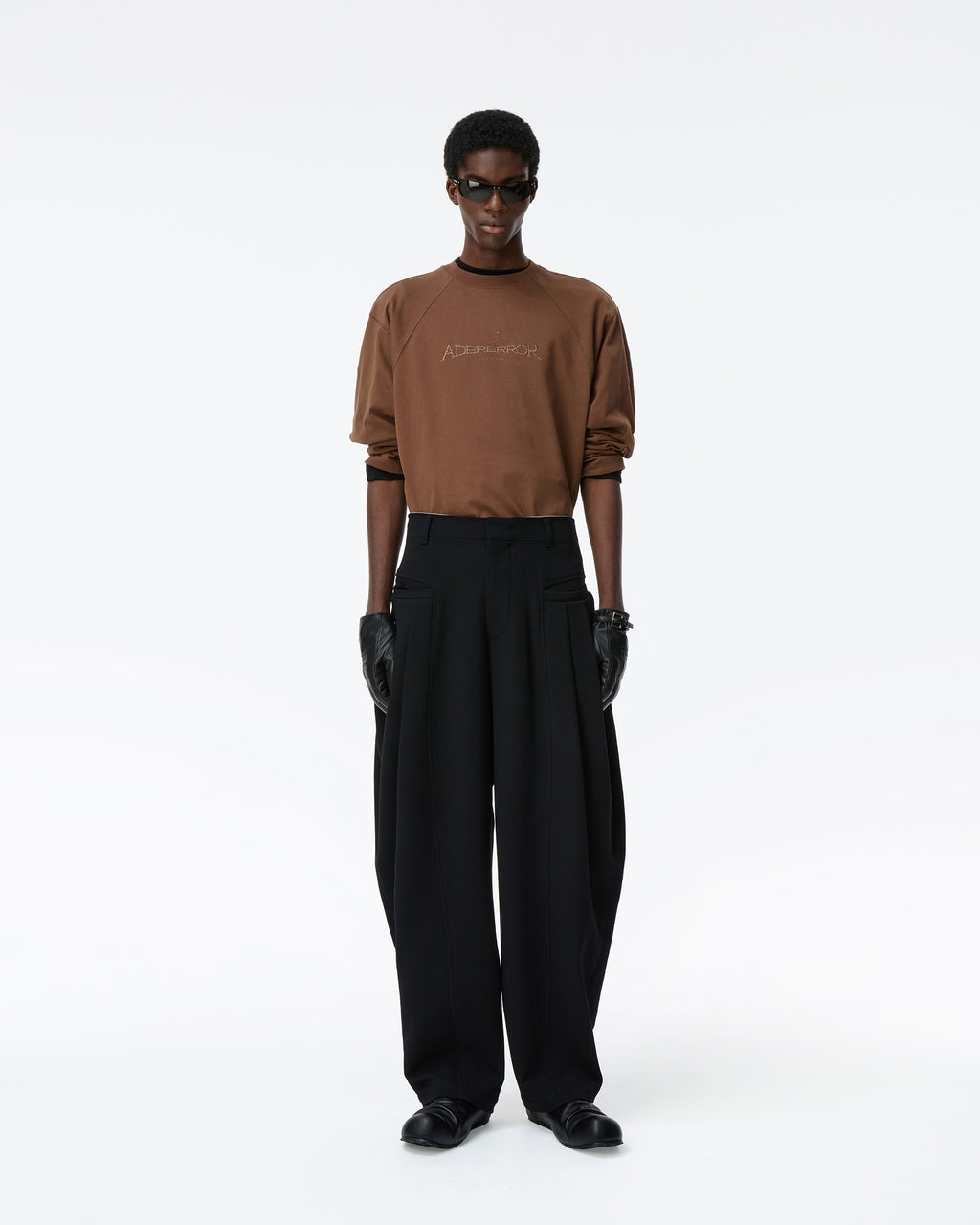 Ader Error - Titan T-shirt Product. 50 (Brown) product image 1 | TRAB K-Fashion Australia