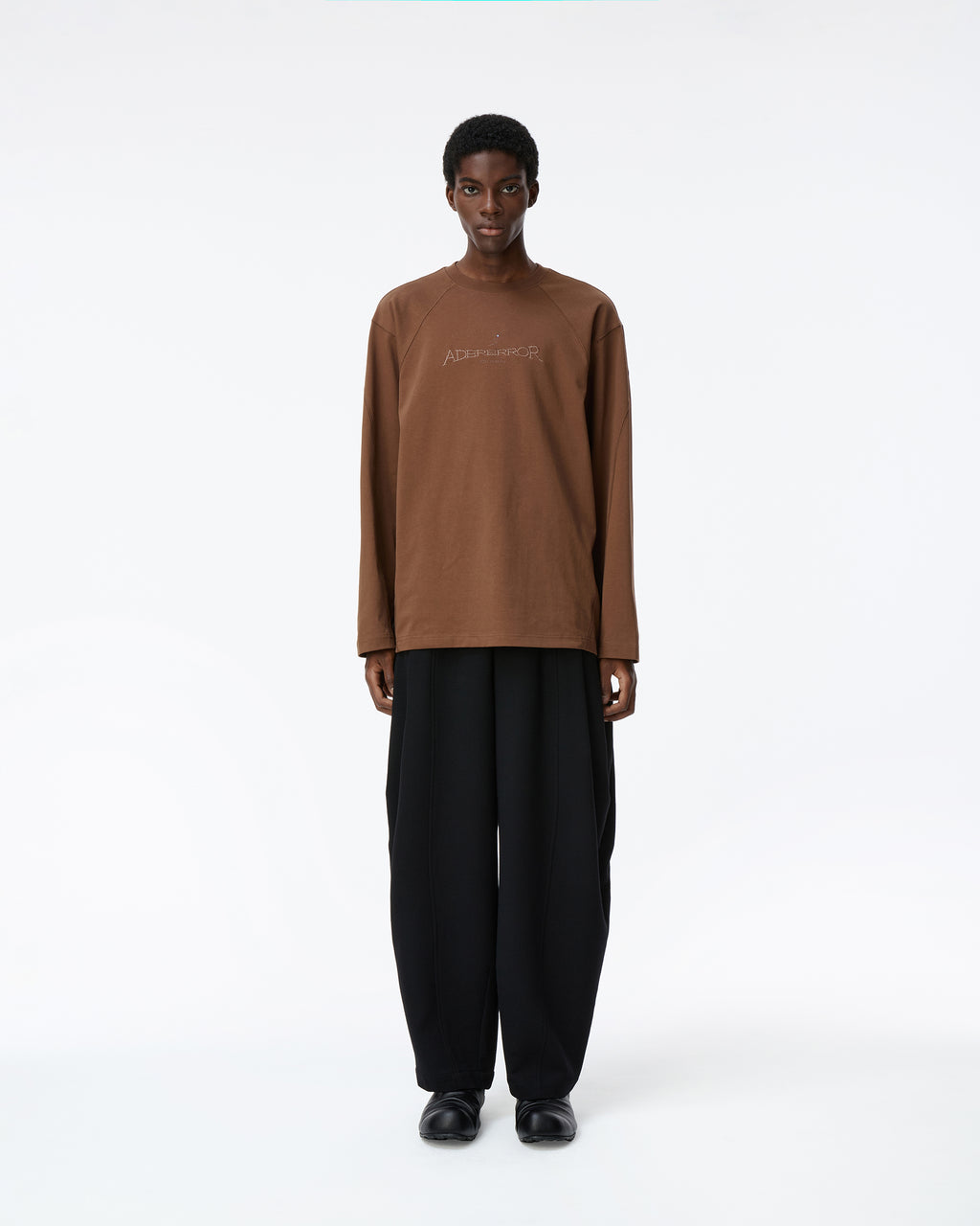Ader Error - Titan T-shirt Product. 50 (Brown) product image 2 | TRAB K-Fashion Australia