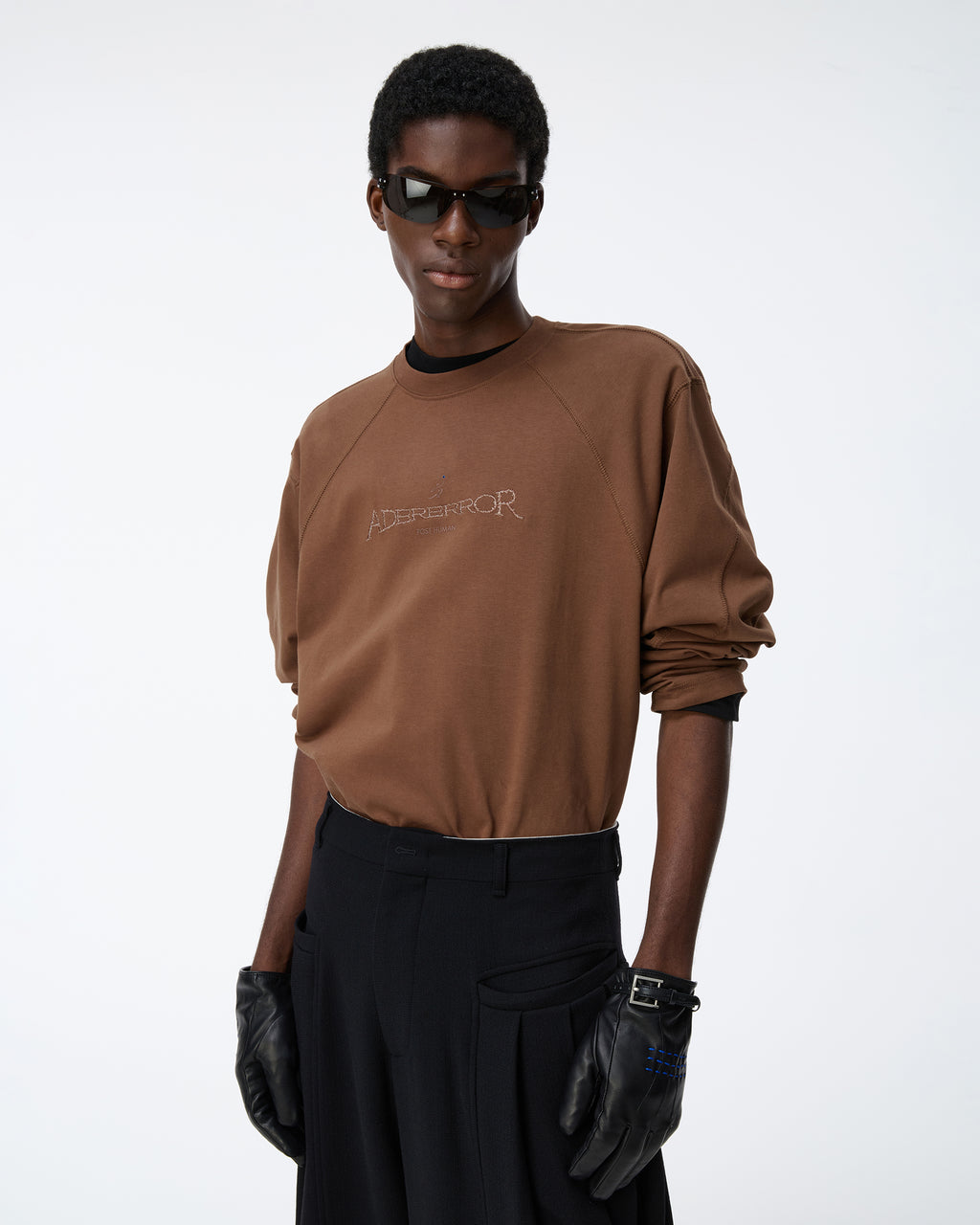Ader Error - Titan T-shirt Product. 50 (Brown) product image 5 | TRAB K-Fashion Australia