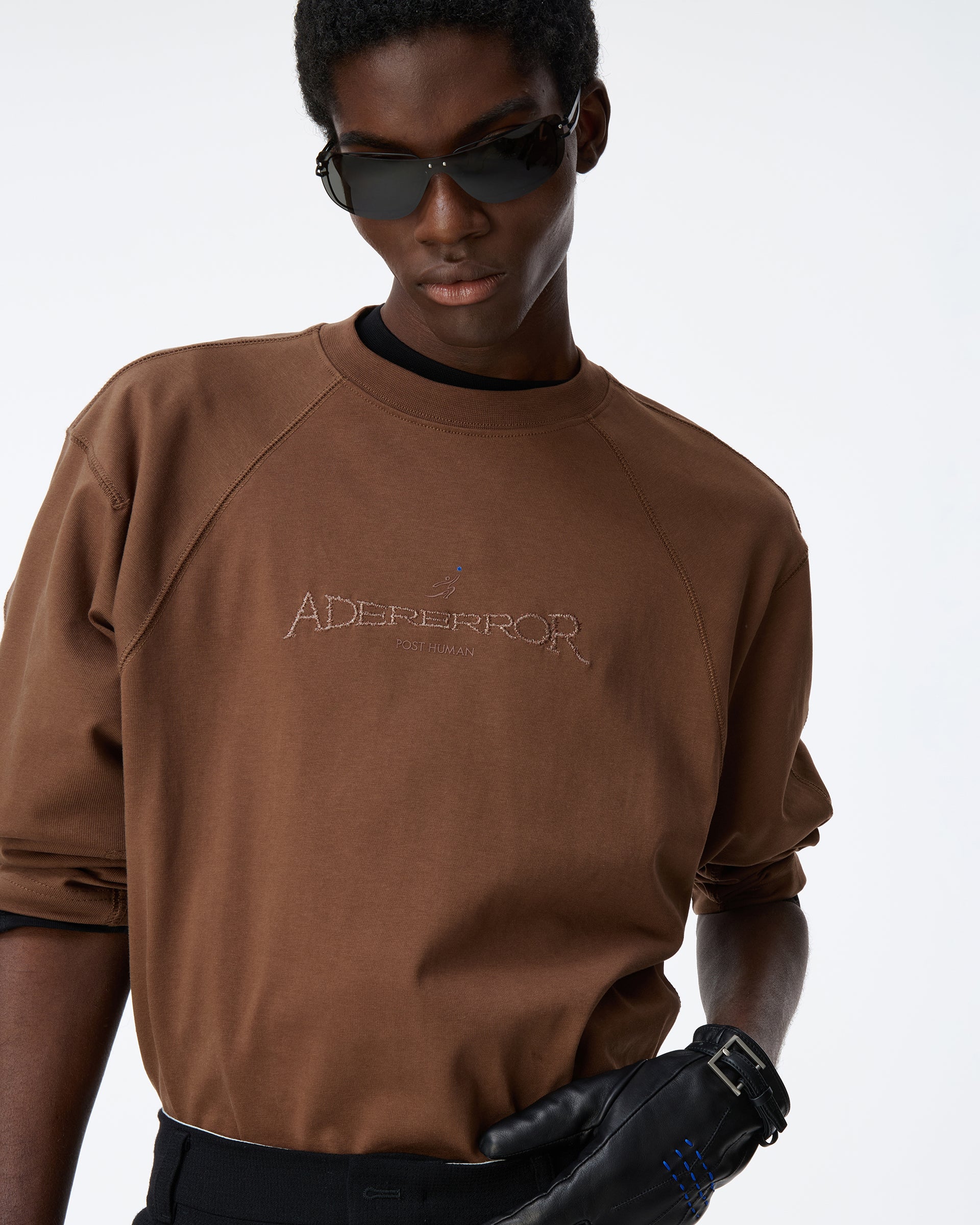 Ader Error - Titan T-shirt Product. 50 (Brown) product image 6 | TRAB K-Fashion Australia