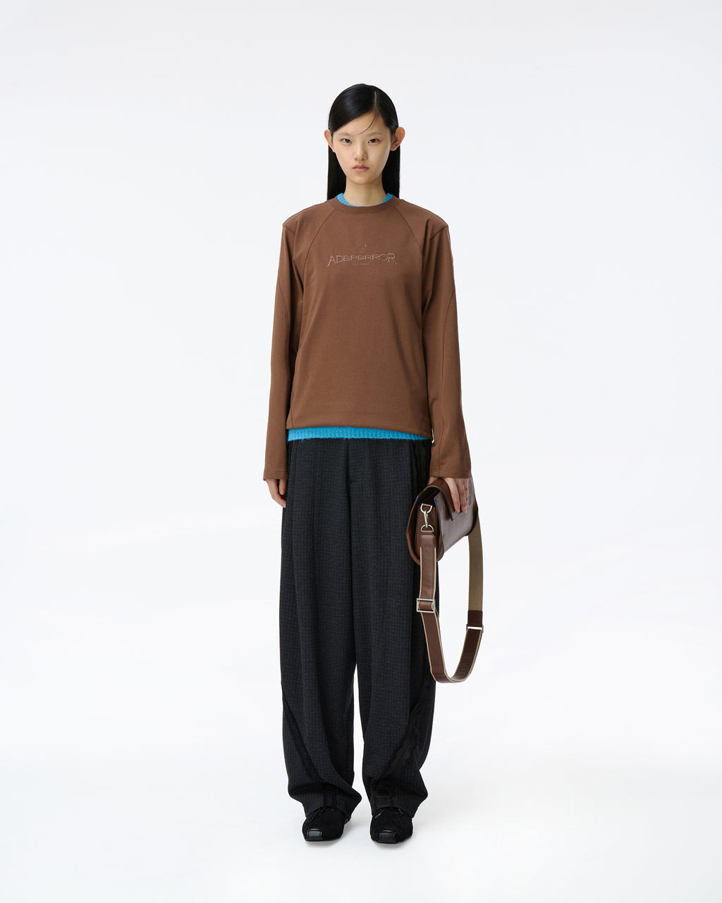 Ader Error - Titan T-shirt Product. 50 (Brown) product image 4 | TRAB K-Fashion Australia