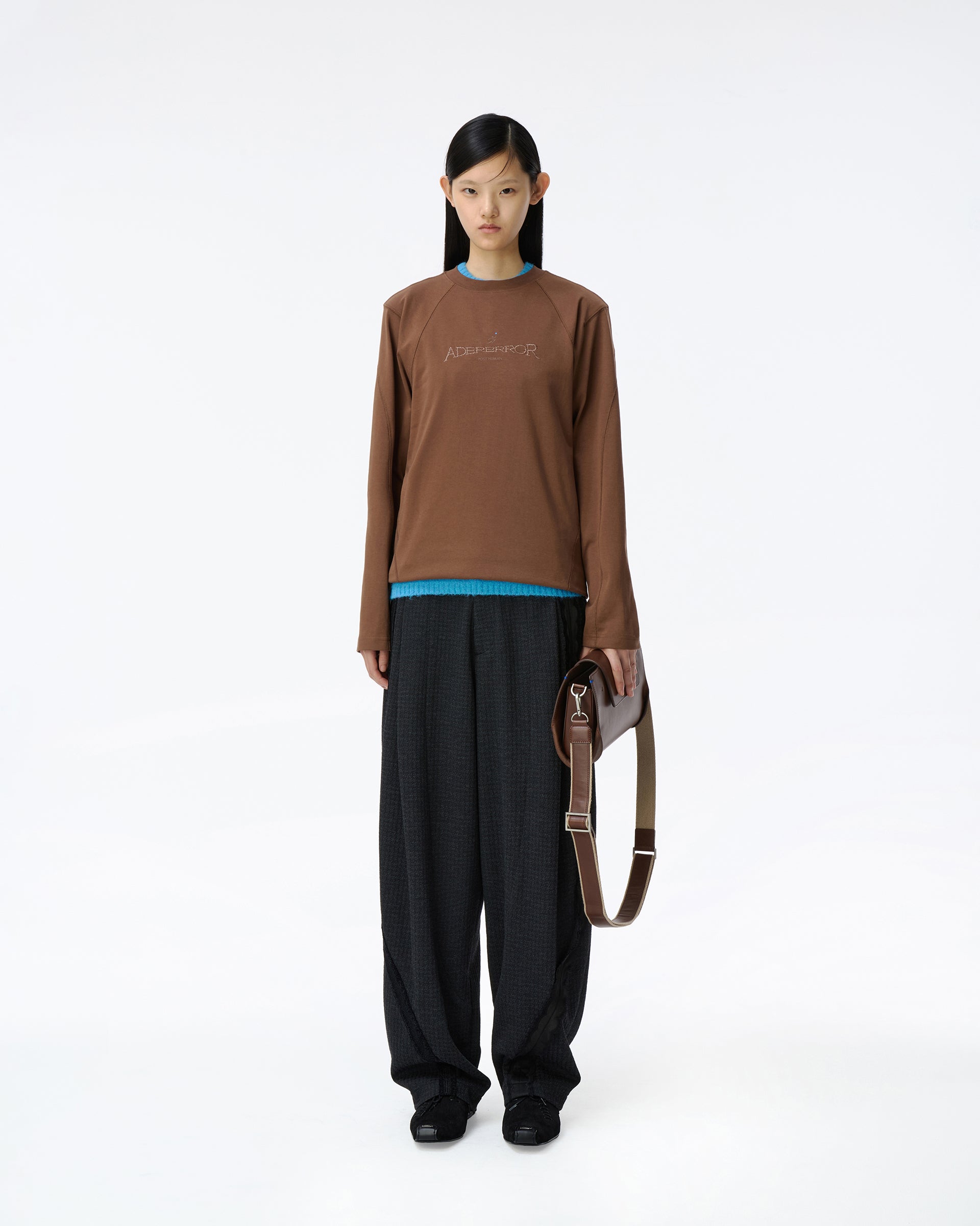 Ader Error - Titan T-shirt Product. 50 (Brown) product image 4 | TRAB K-Fashion Australia