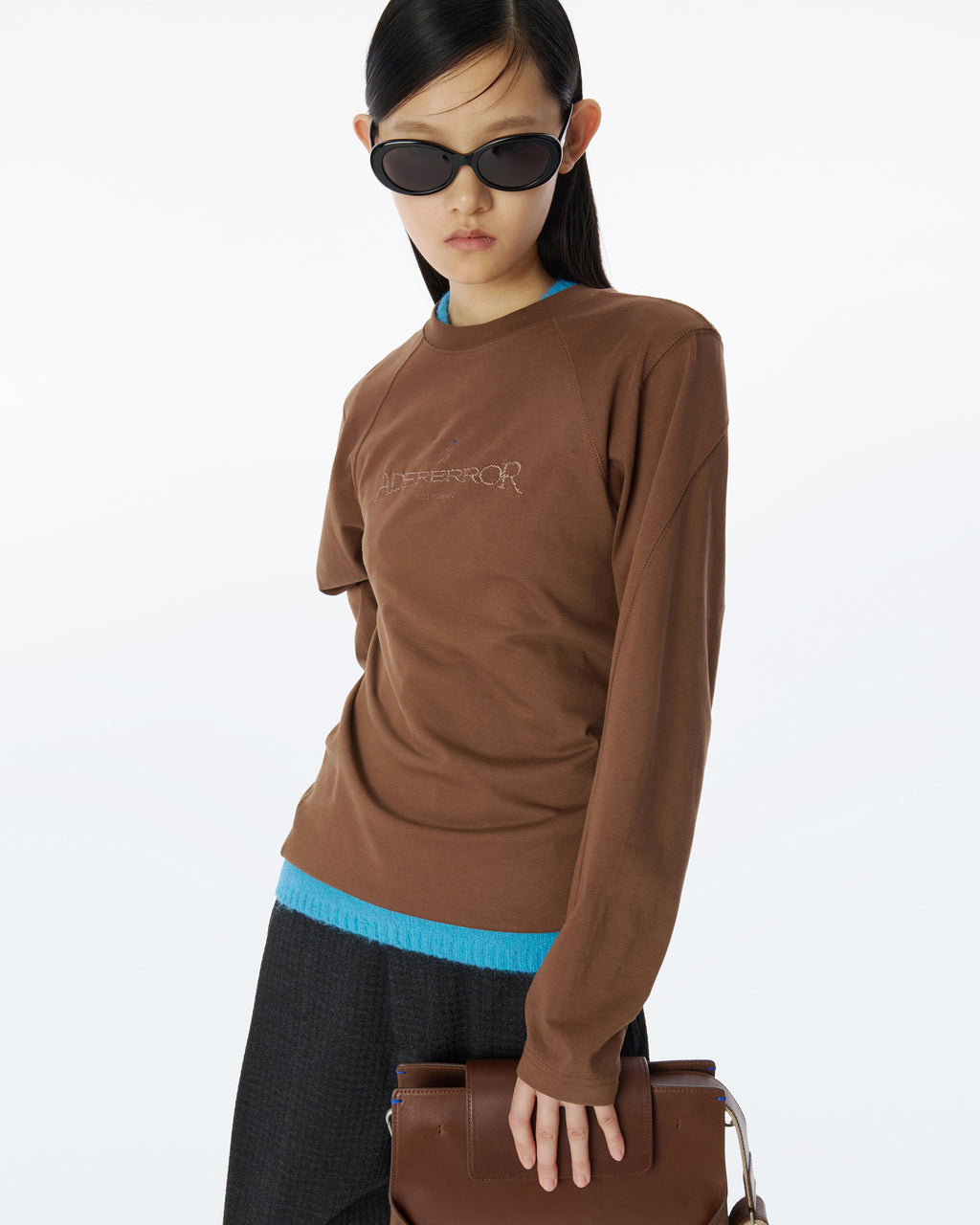 Ader Error - Titan T-shirt Product. 50 (Brown) product image 6 | TRAB K-Fashion Australia