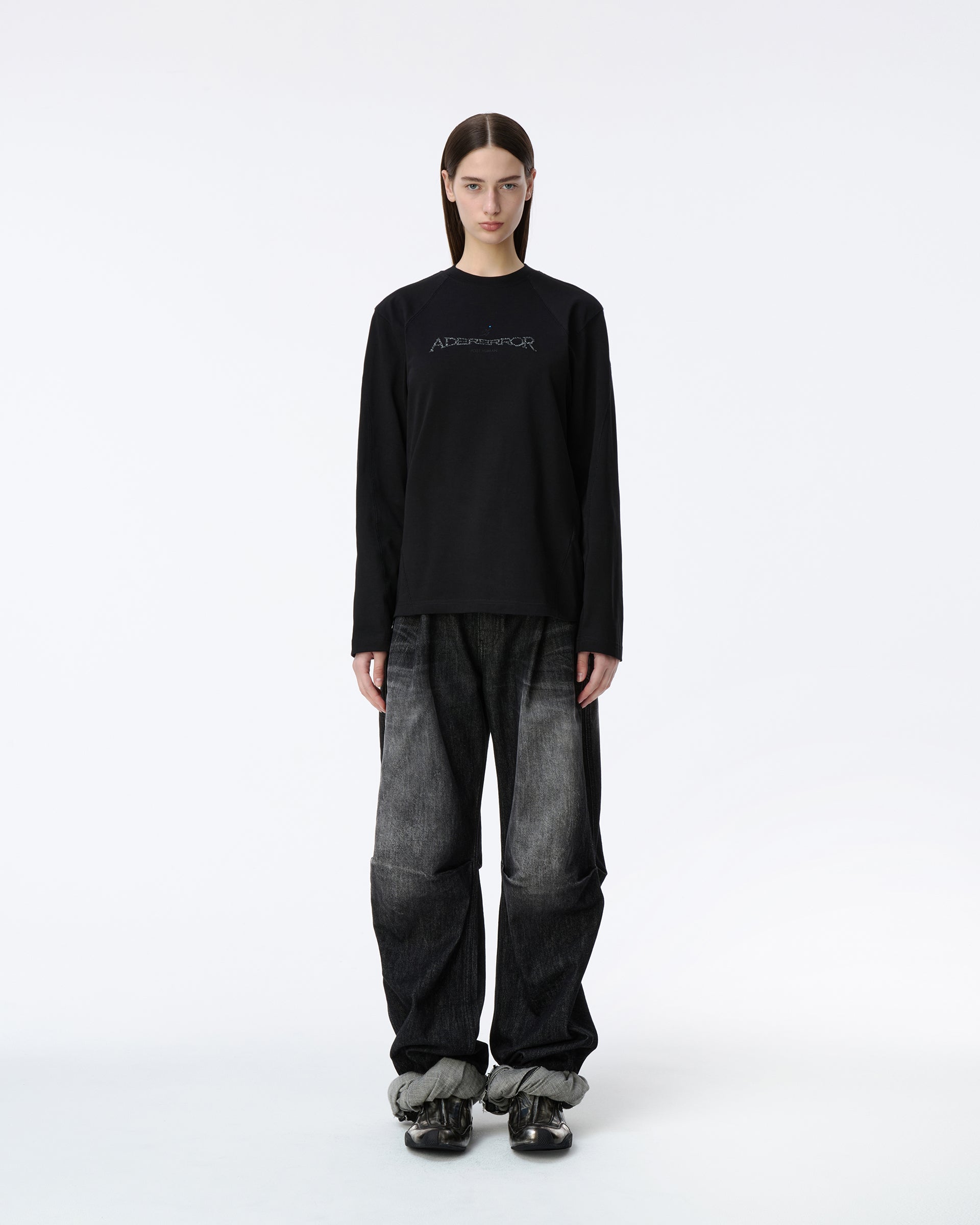 Ader Error - Titan T-shirt Product. 50 (Noir) product image 2 | TRAB K-Fashion Australia