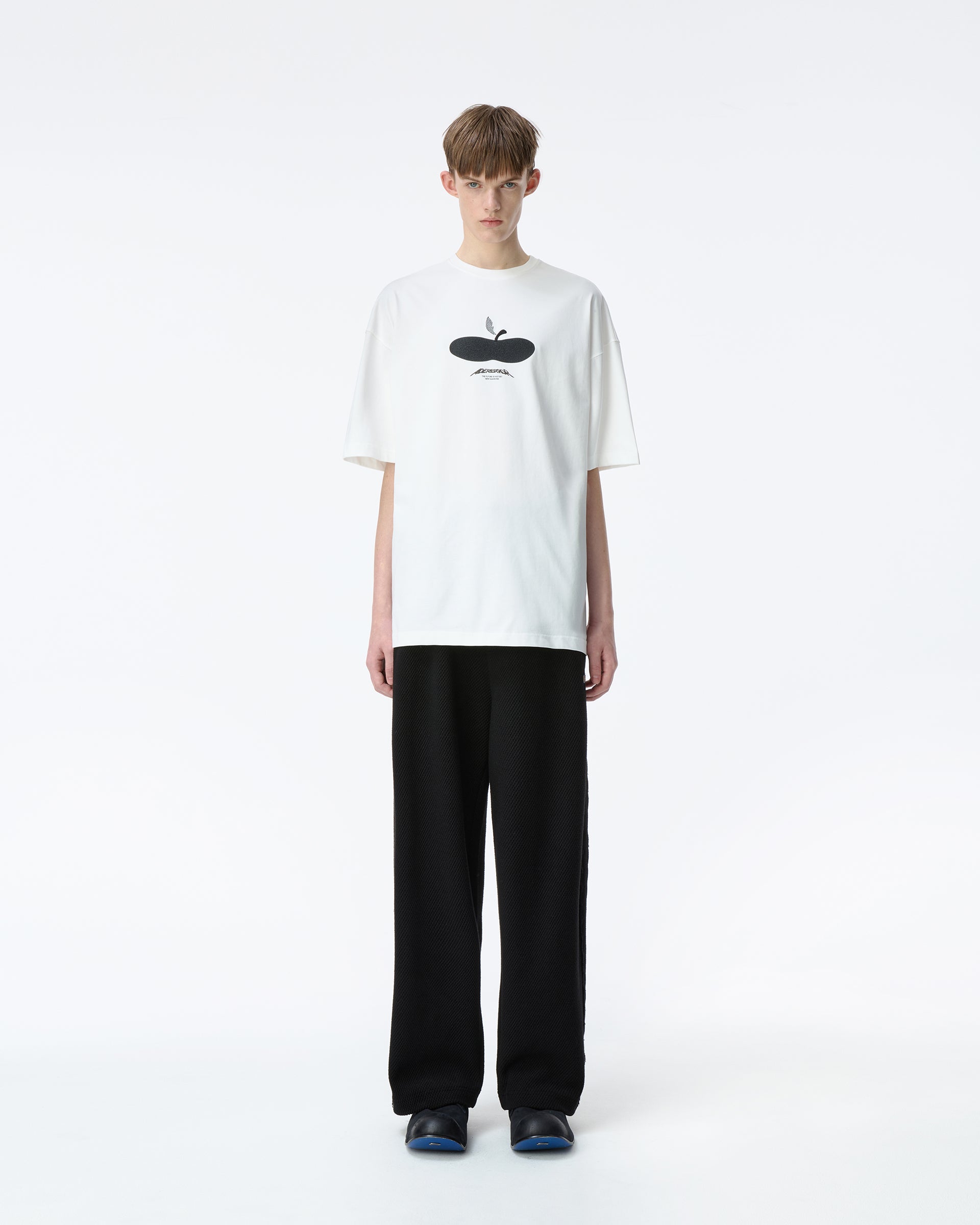 Ader Error - Press Apple T-shirt Product. 47 (Off White) product image 2 | TRAB K-Fashion Australia