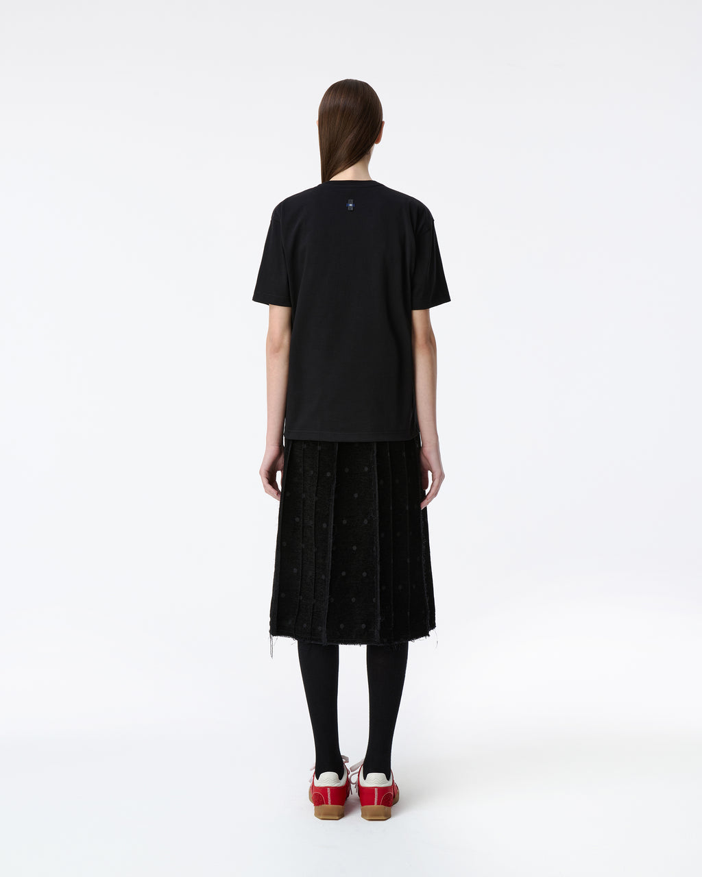 Ader Error - Press Apple T-shirt Product. 47 (Noir) product image 3 | TRAB K-Fashion Australia