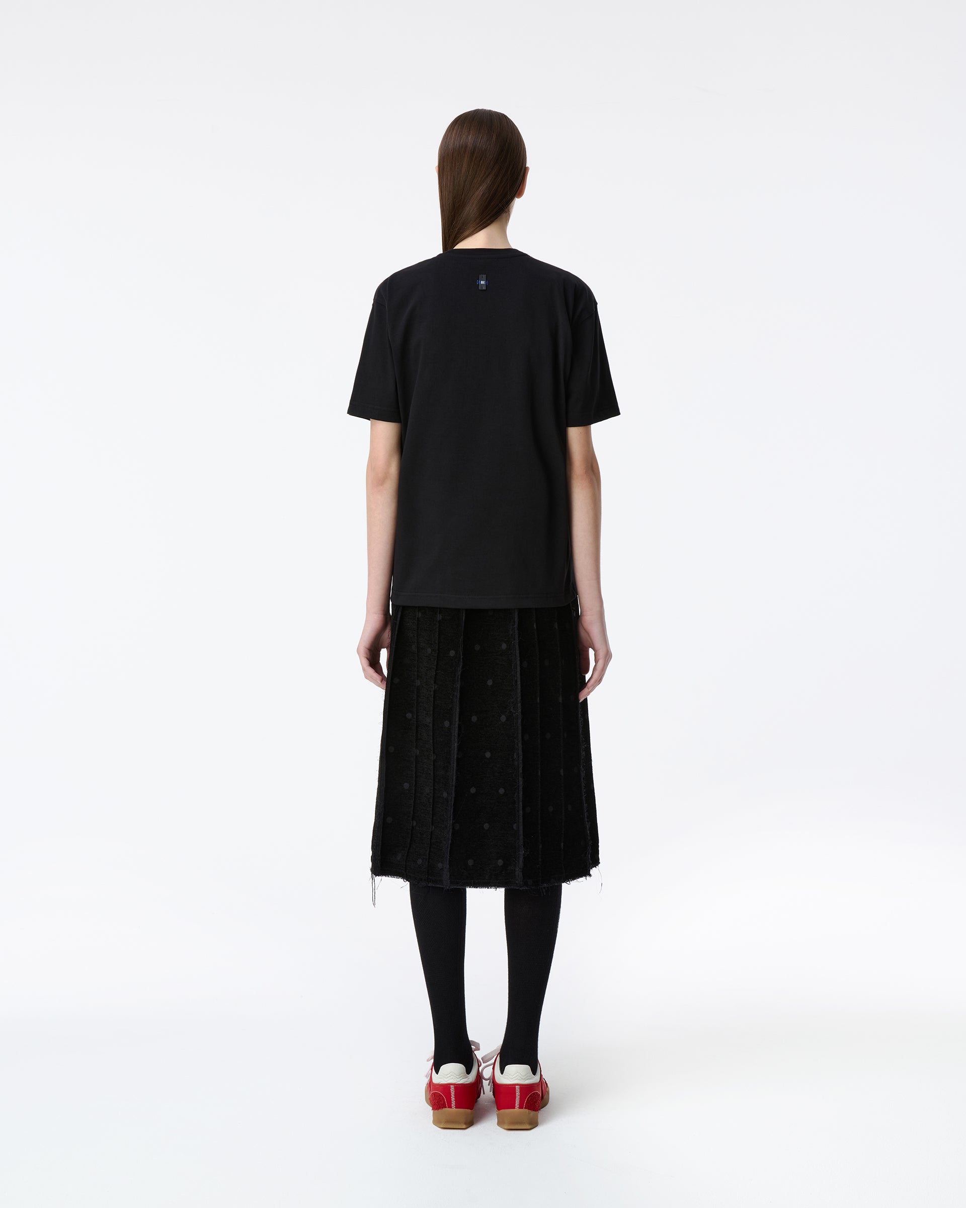 Ader Error - Press Apple T-shirt Product. 47 (Noir) product image 3 | TRAB K-Fashion Australia