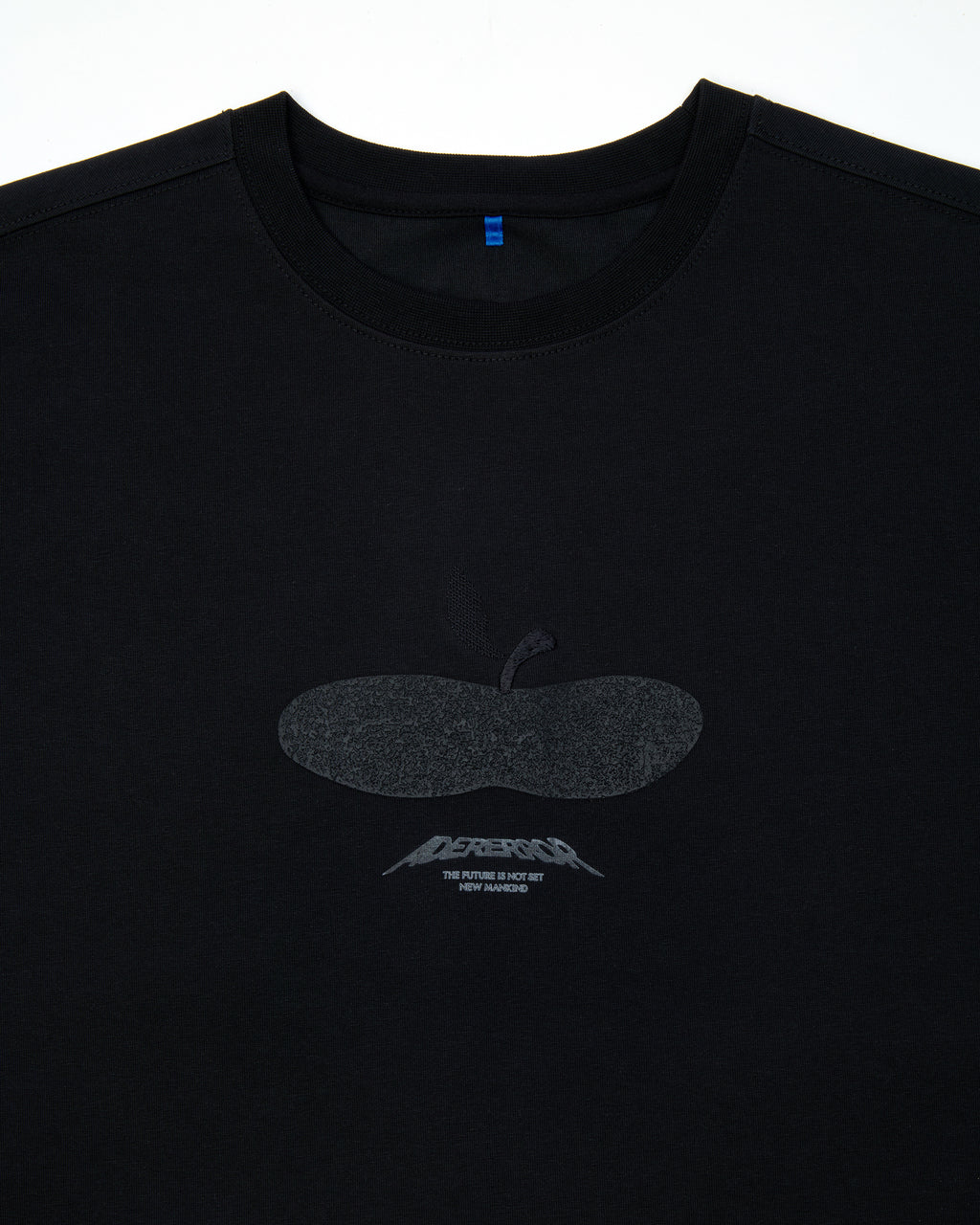 Ader Error - Press Apple T-shirt Product. 47 (Noir) product image 6 | TRAB K-Fashion Australia