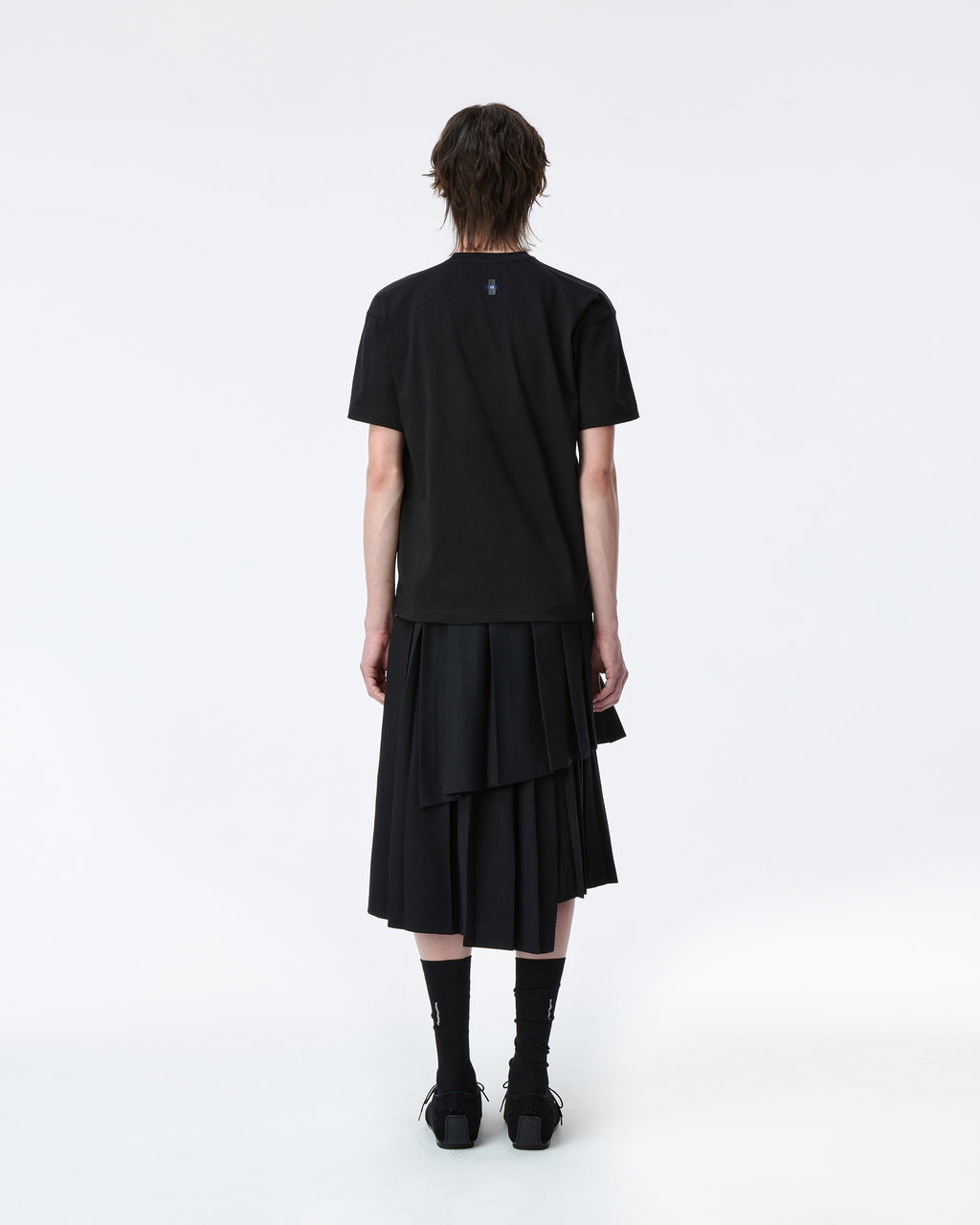 Ader Error - Press Apple T-shirt Product. 46 (Noir) product image 3 | TRAB K-Fashion Australia