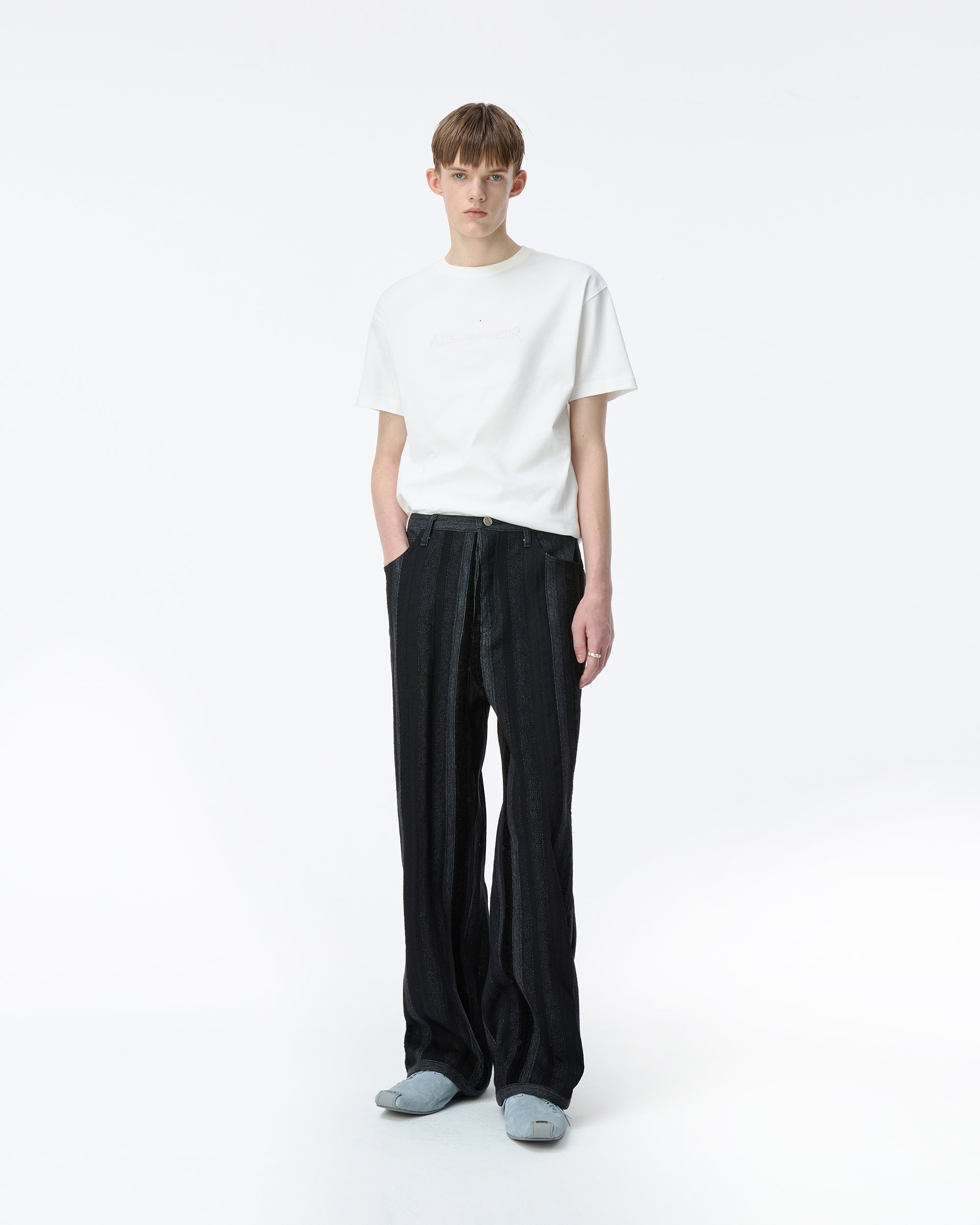Ader Error - Titan T-shirt Product. 51 (Off White) product image 1 | TRAB K-Fashion Australia