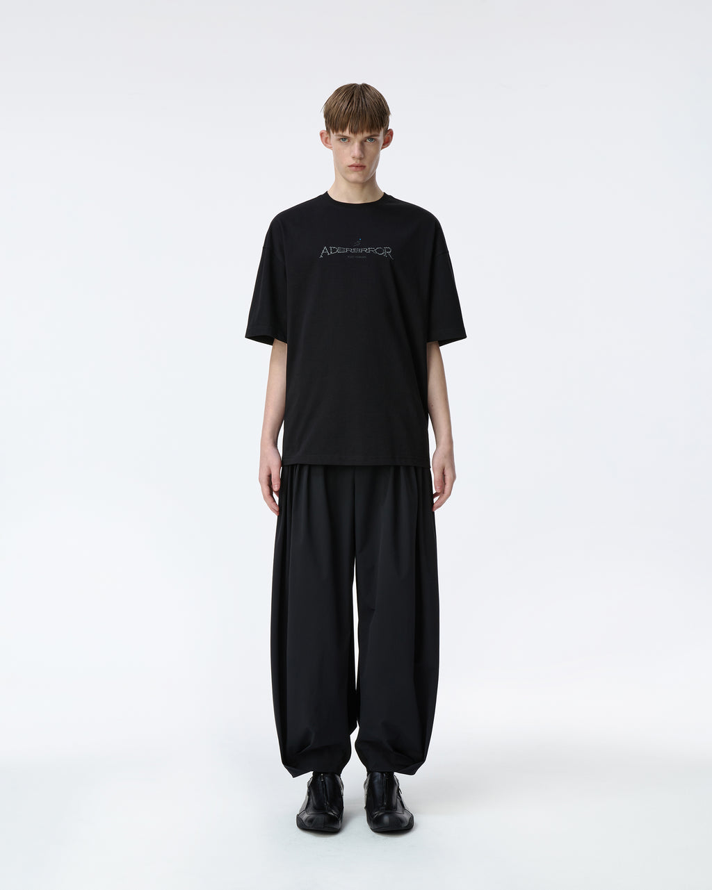 Ader Error - Titan T-shirt Product. 51 (Noir) product image 2 | TRAB K-Fashion Australia