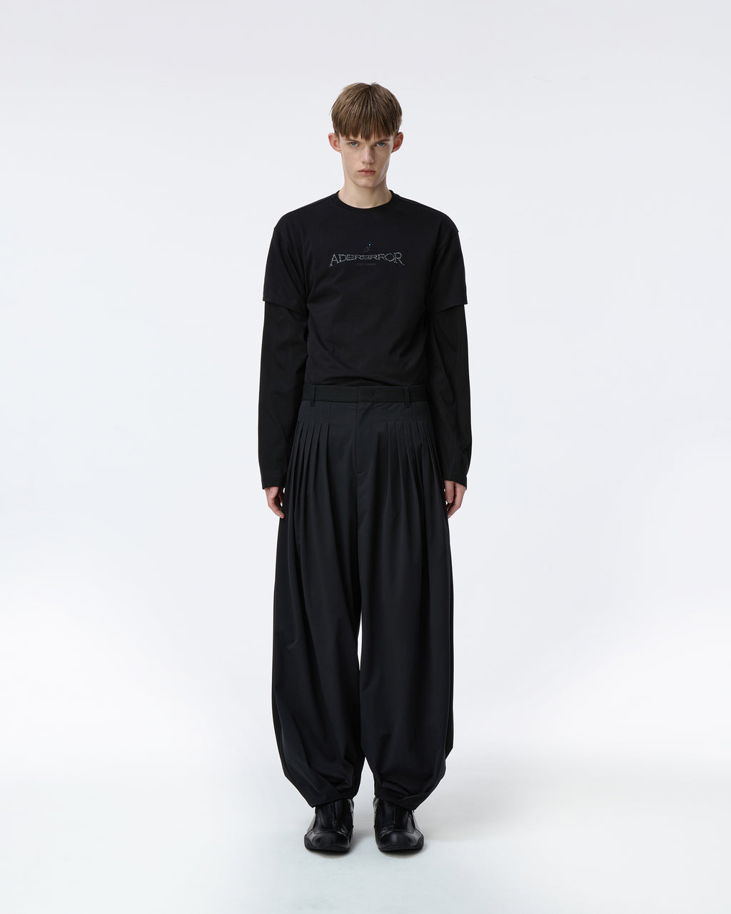 Ader Error - Titan T-shirt Product. 51 (Noir) product image 4 | TRAB K-Fashion Australia